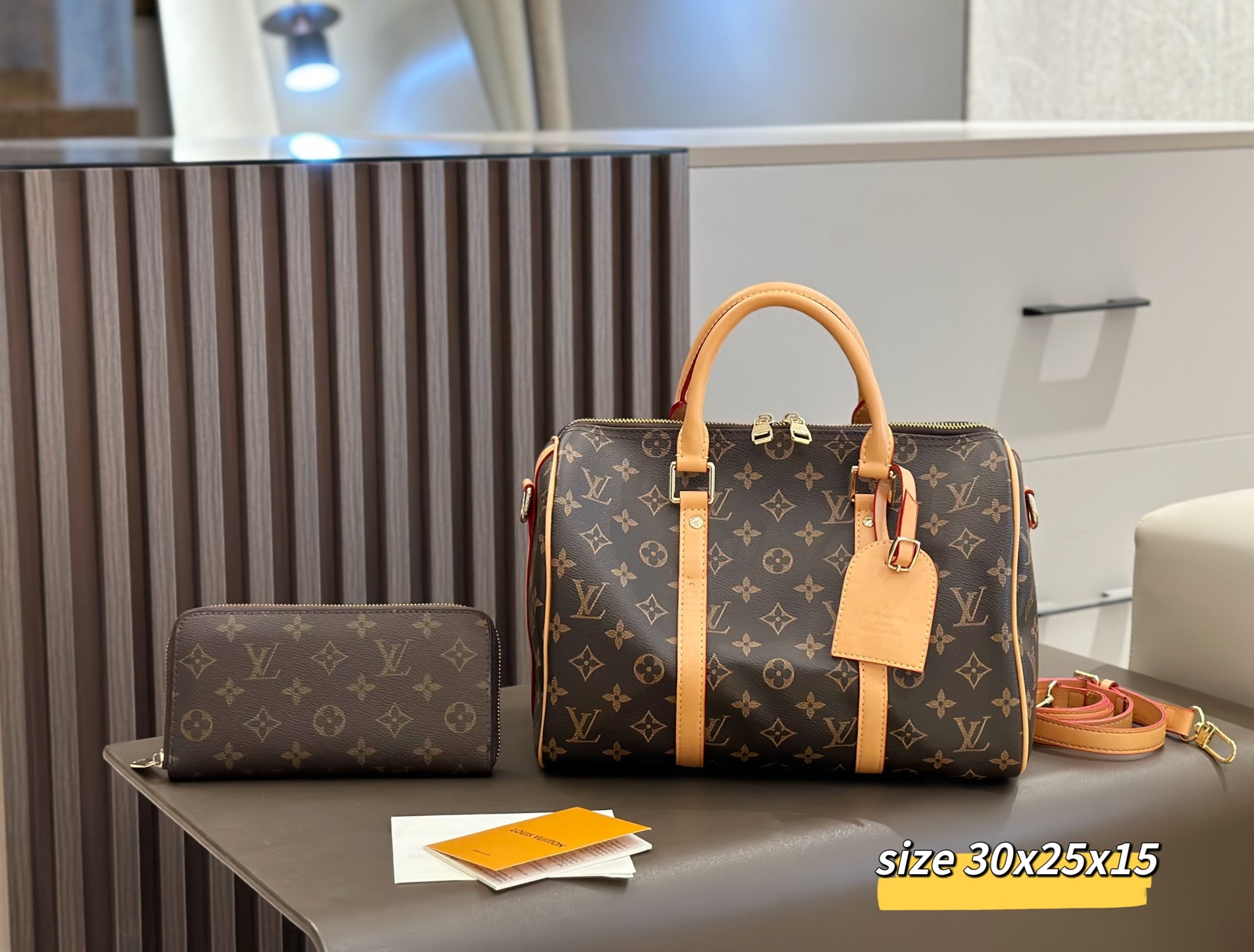 Two-piece set combination bags - LV shoulder crossbody bag