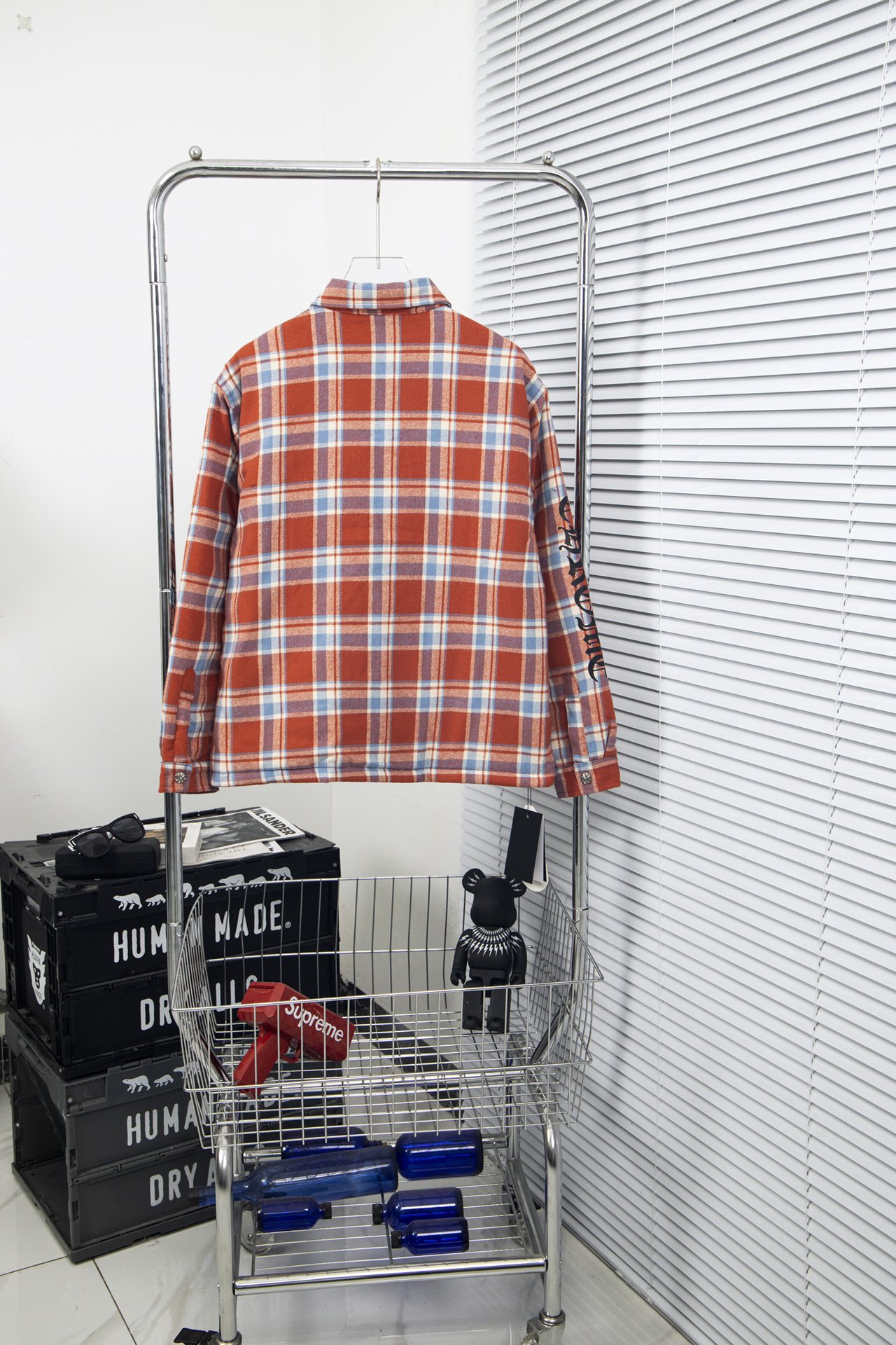 CH Chrome Hearts Plaid Jacket in Cotton Fabric