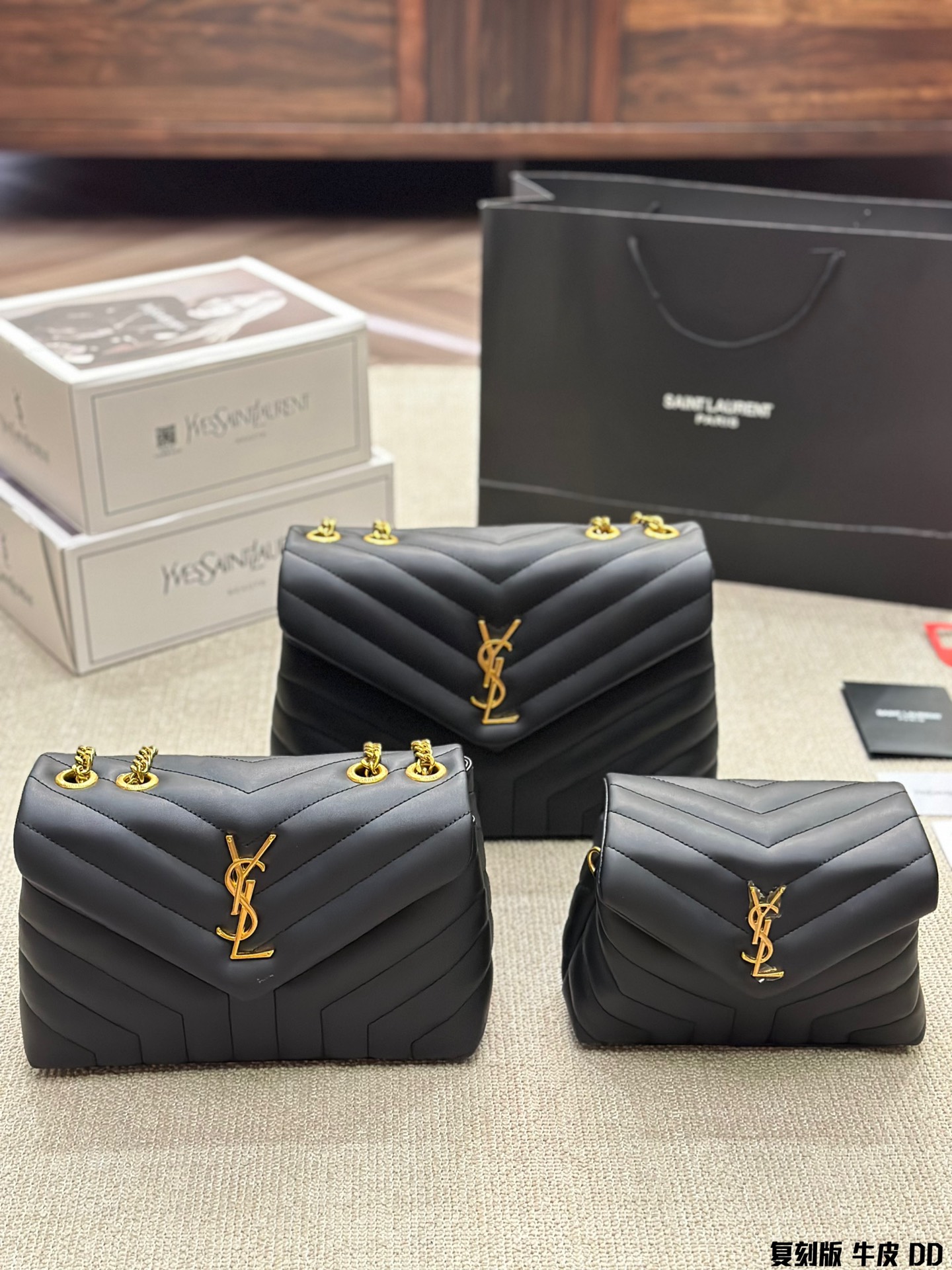 YSL loulou shoulder chain crossbody bag