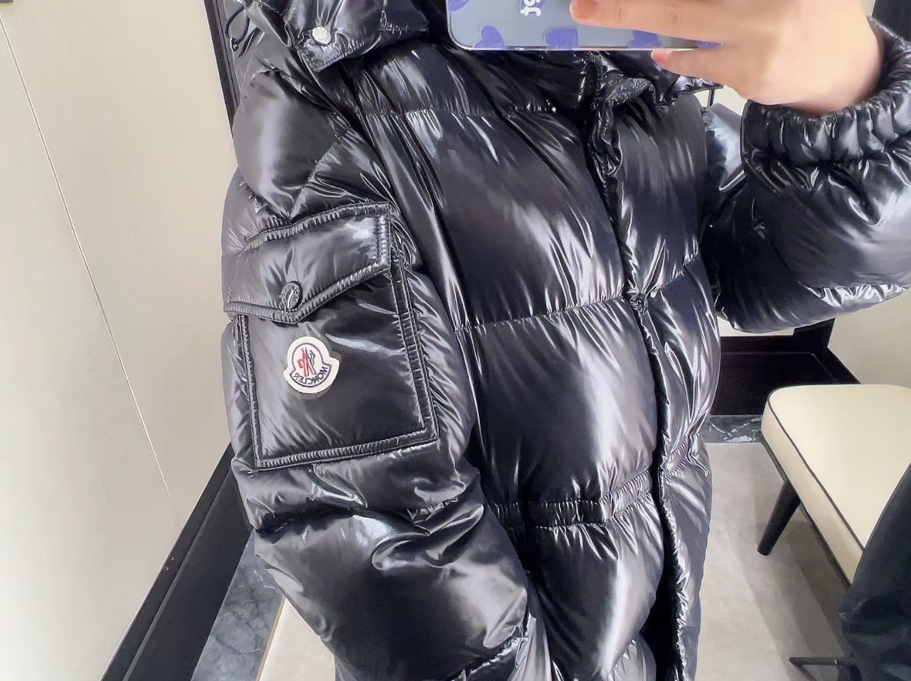 Moncler Cavettaz Long down jackets coats