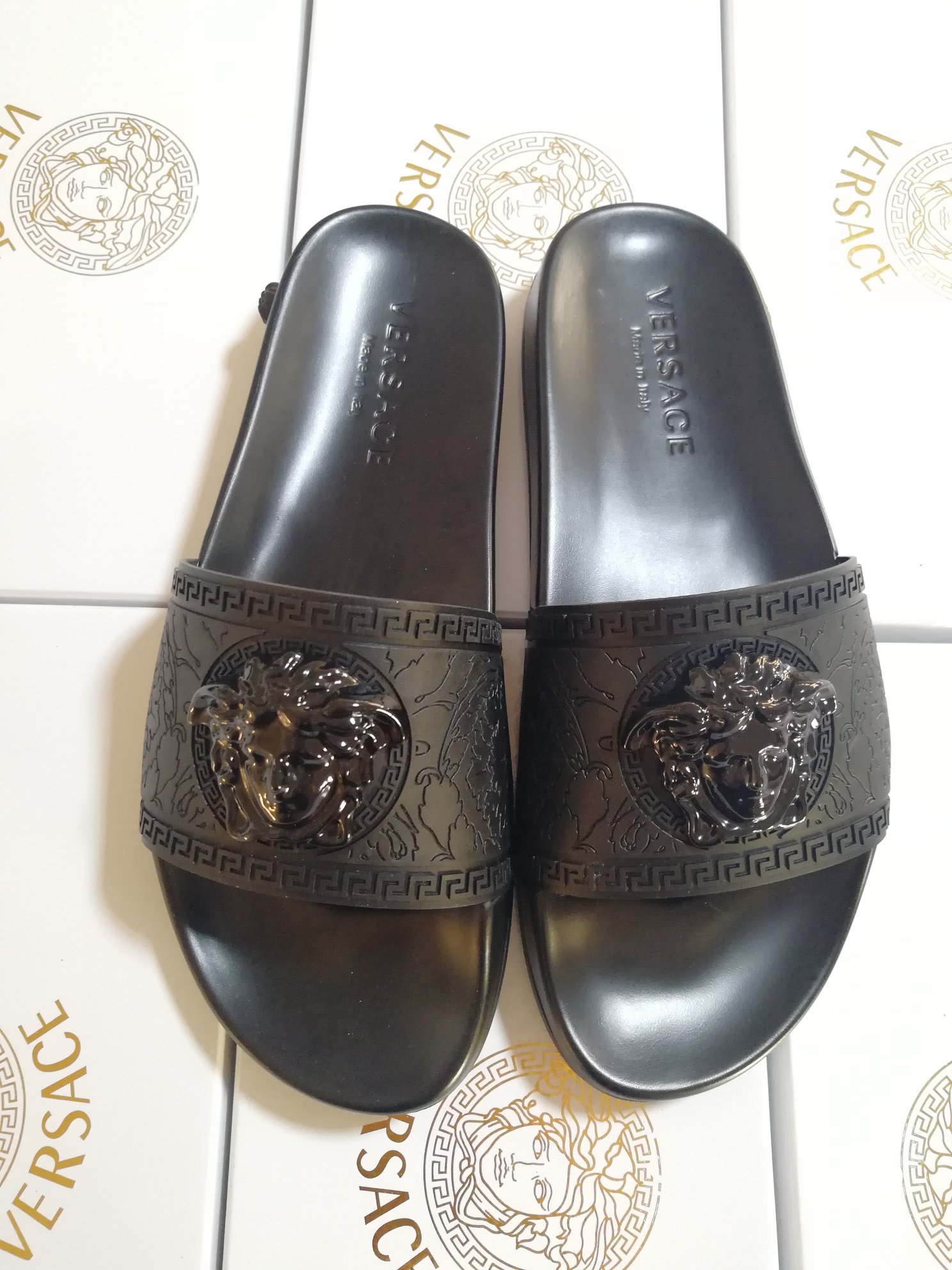 VERSACE New slippers, men's and women's sandals