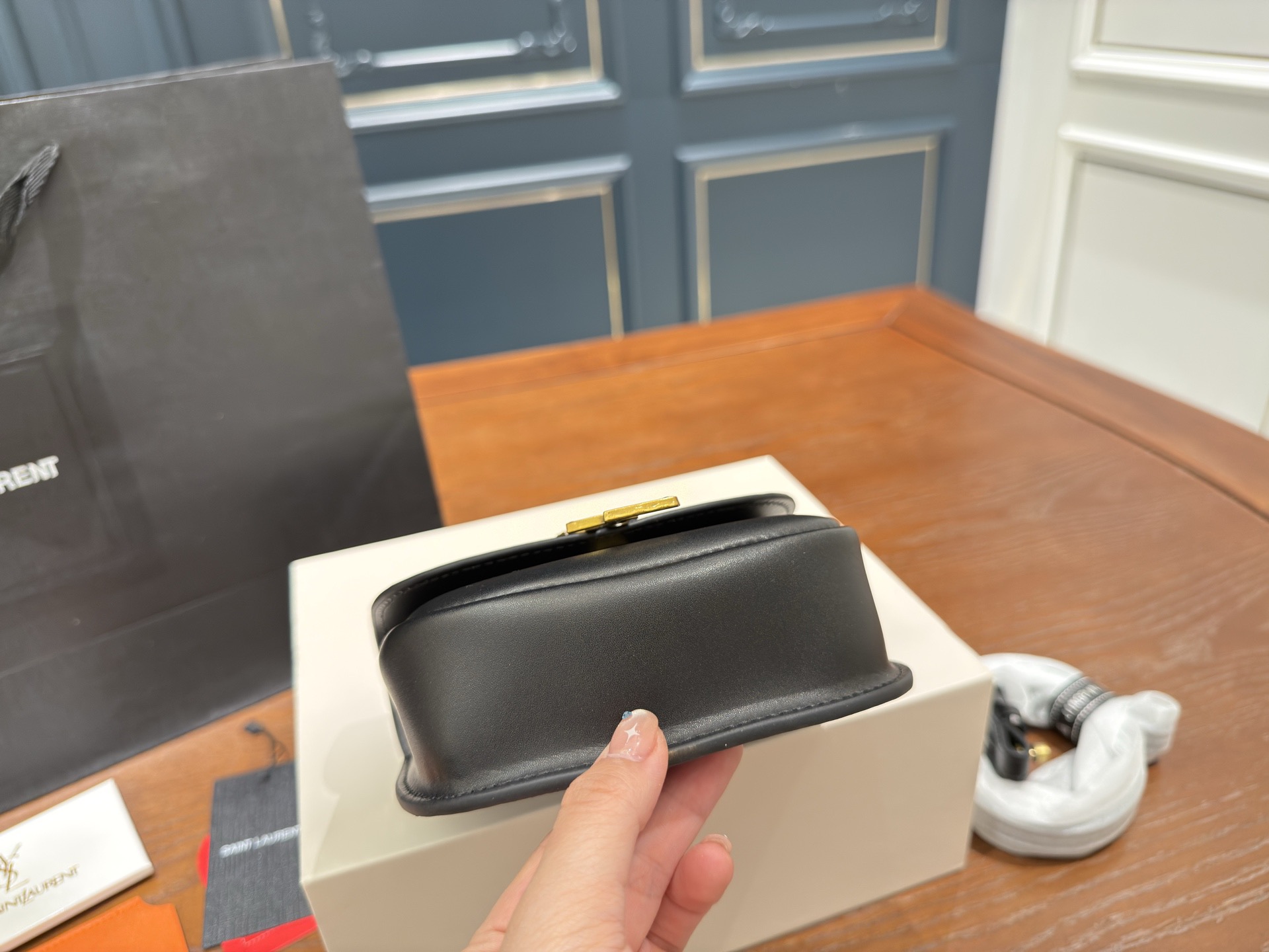 YSL Kaia Crossbody Piggy Bag Saint Laurent Cassandra Classic Envelope Bag