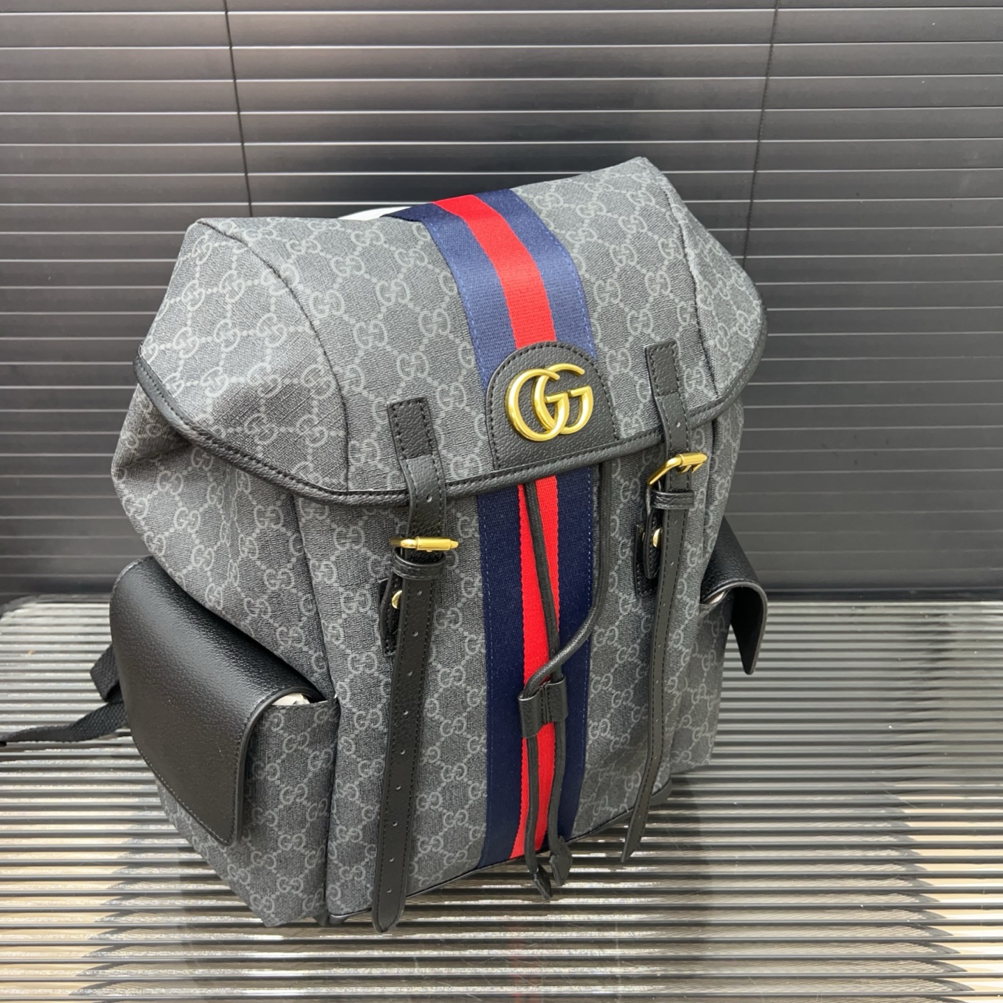 Gucci Ophidia printed backpack
