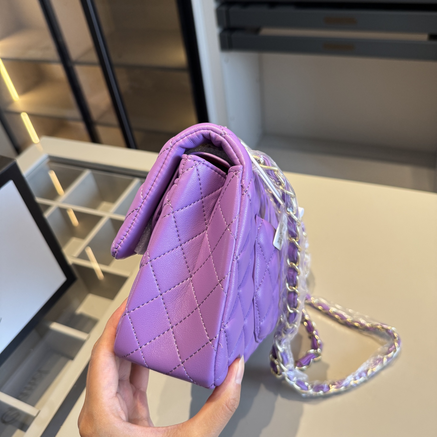 Chanel classic CF chain crossbody shoulder bag