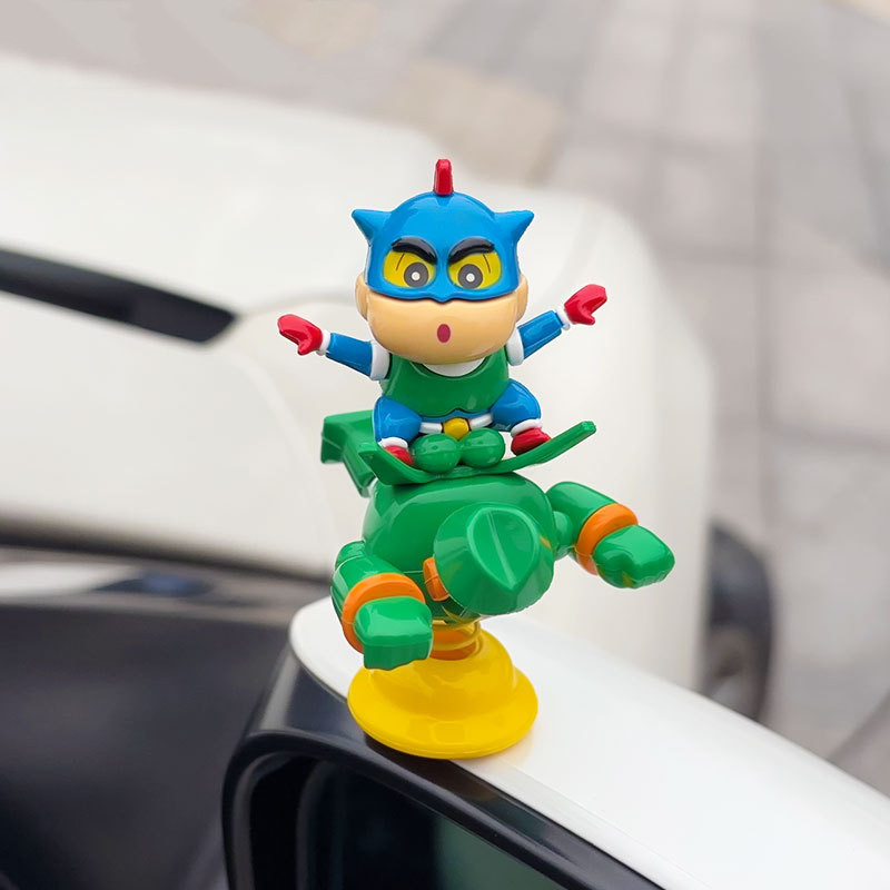 Officially licensed crayon mini figure cartoon doll figurine limited edition box set