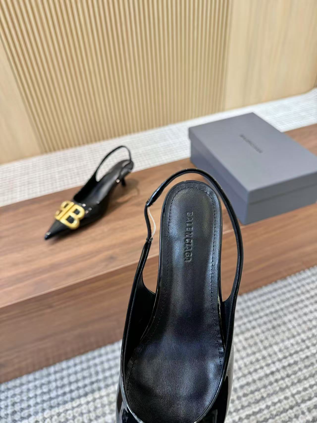 Balenciaga pointed high heels