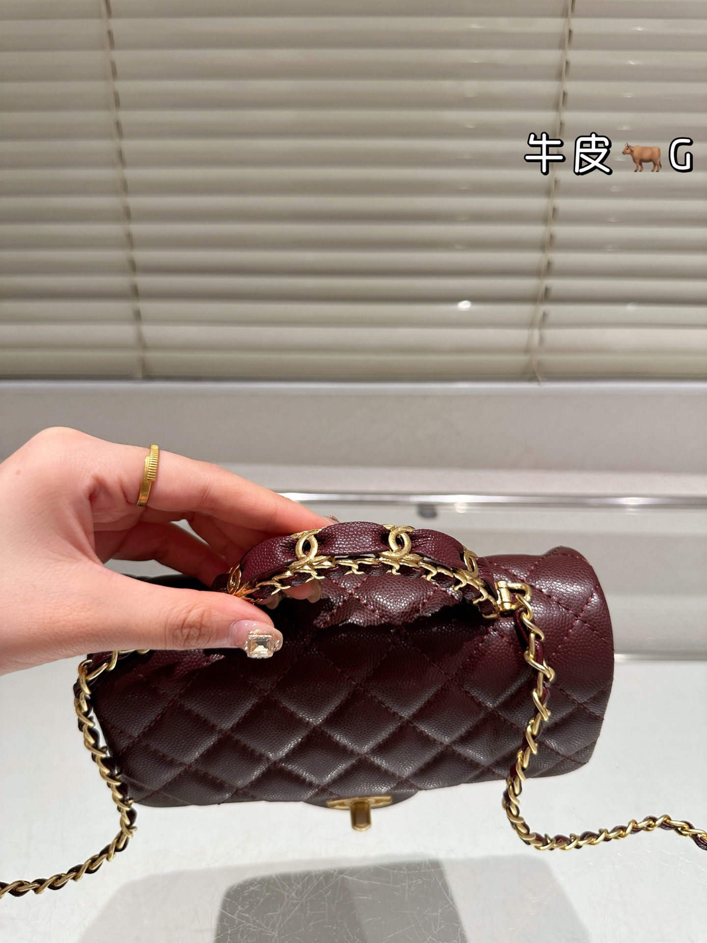 CHANEL 25b Double C Braided Handle CF Bag