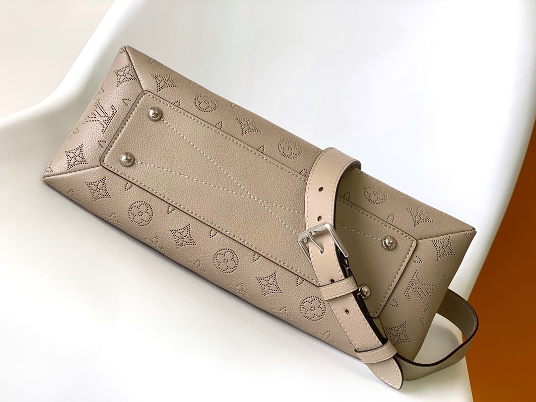 Top version LV Mahina Hand It All shoulder bag