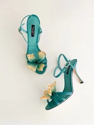 Dolce&Gabbana DG High-Quality Butterfly High-Heeled Sandals