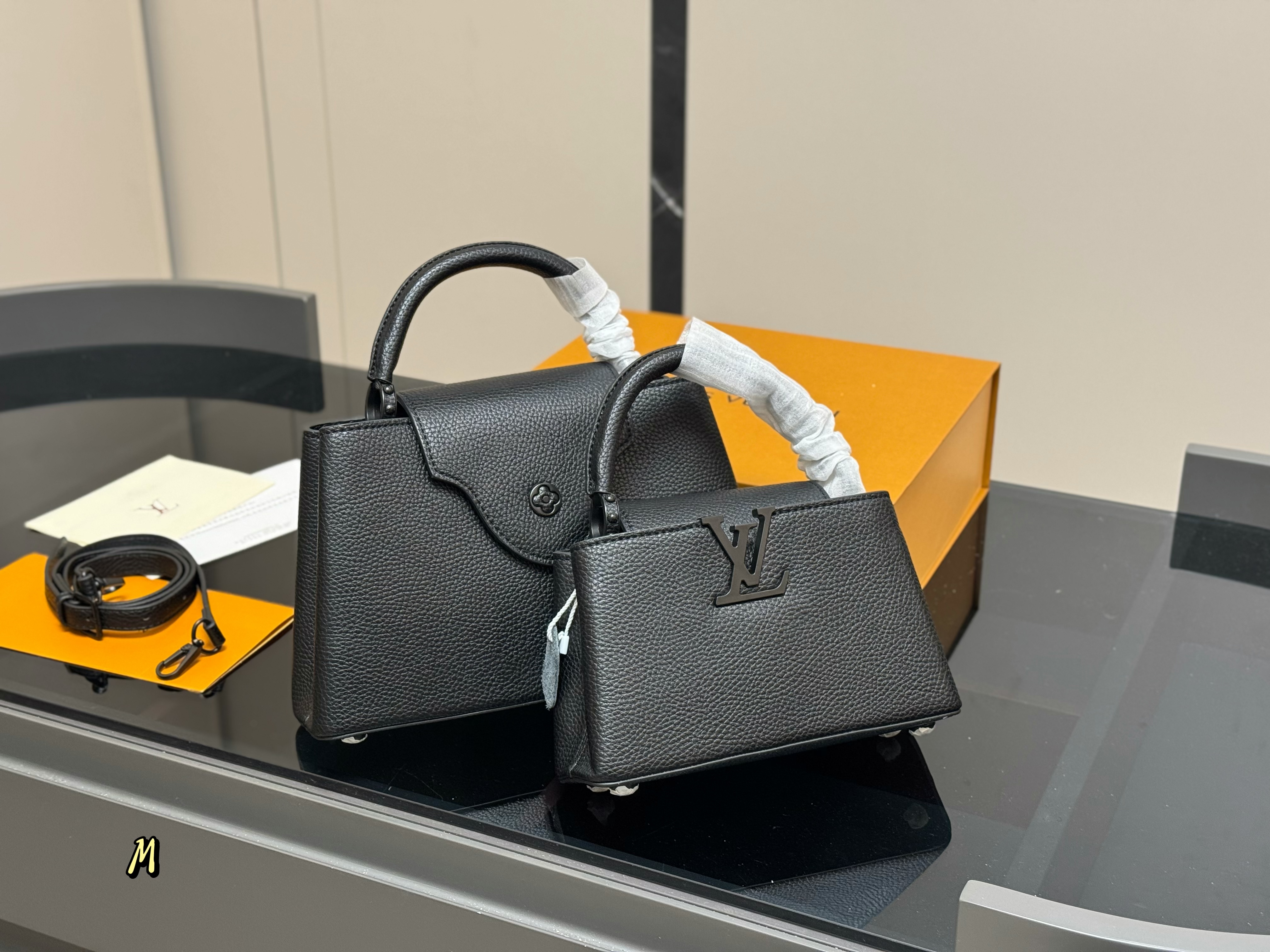 LV Capucines handbag Taurillon Leather BAG