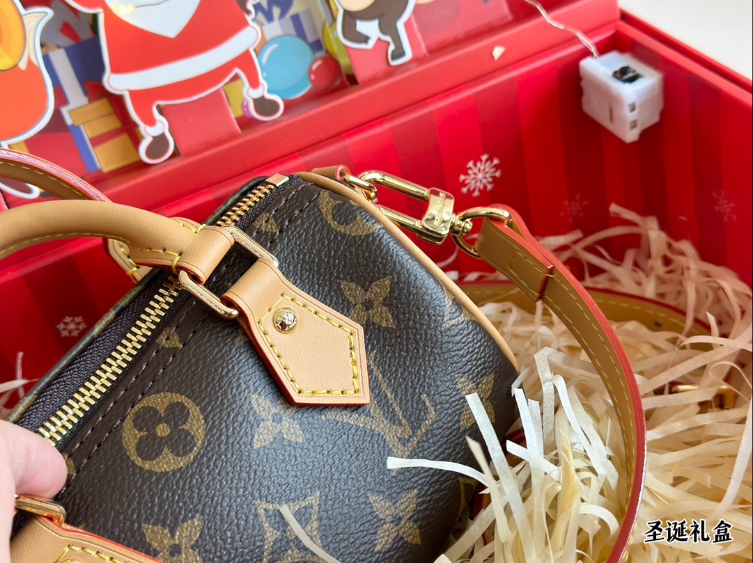 LV Christmas Nano Pillow Case