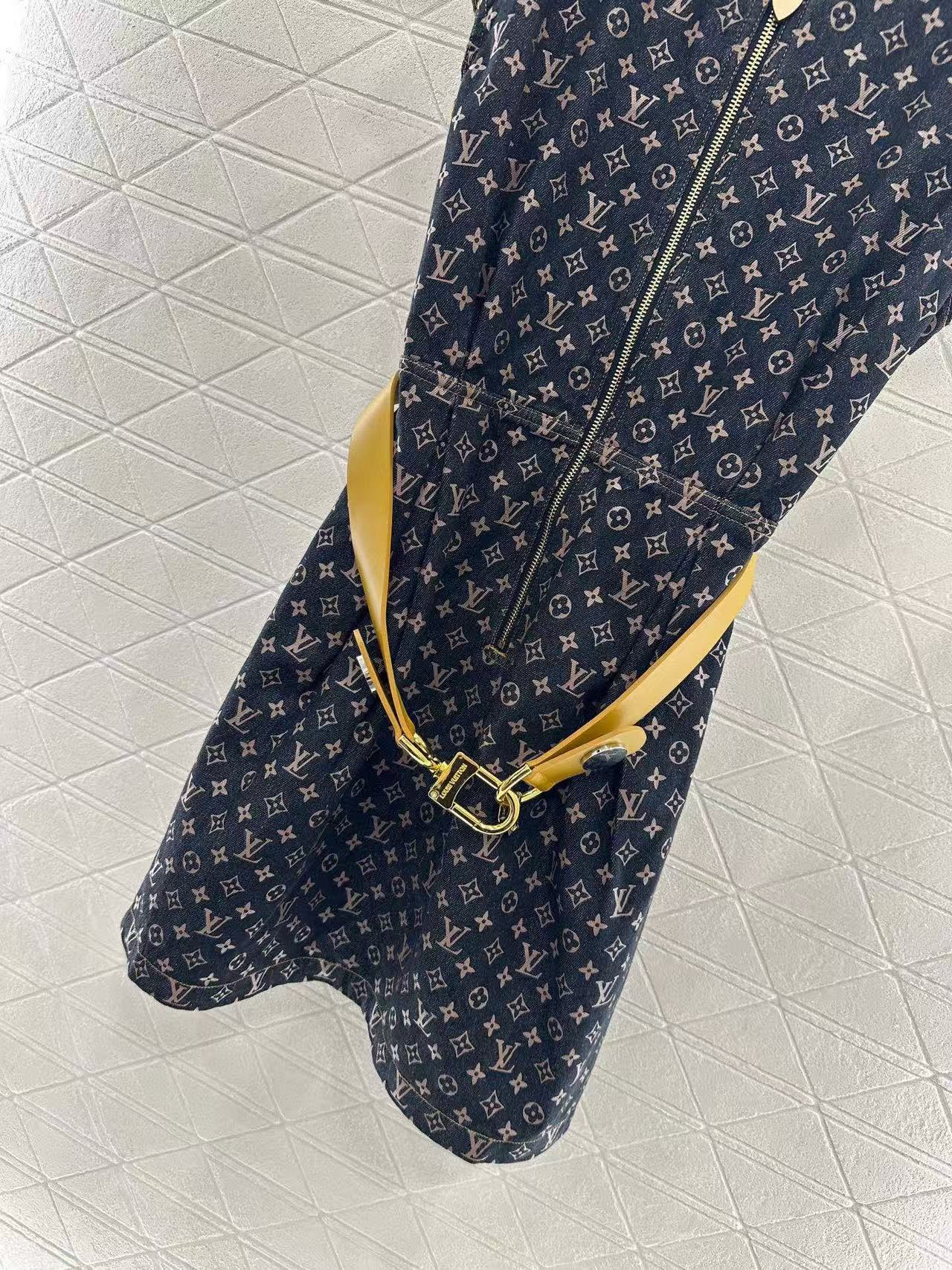 LV denim dress