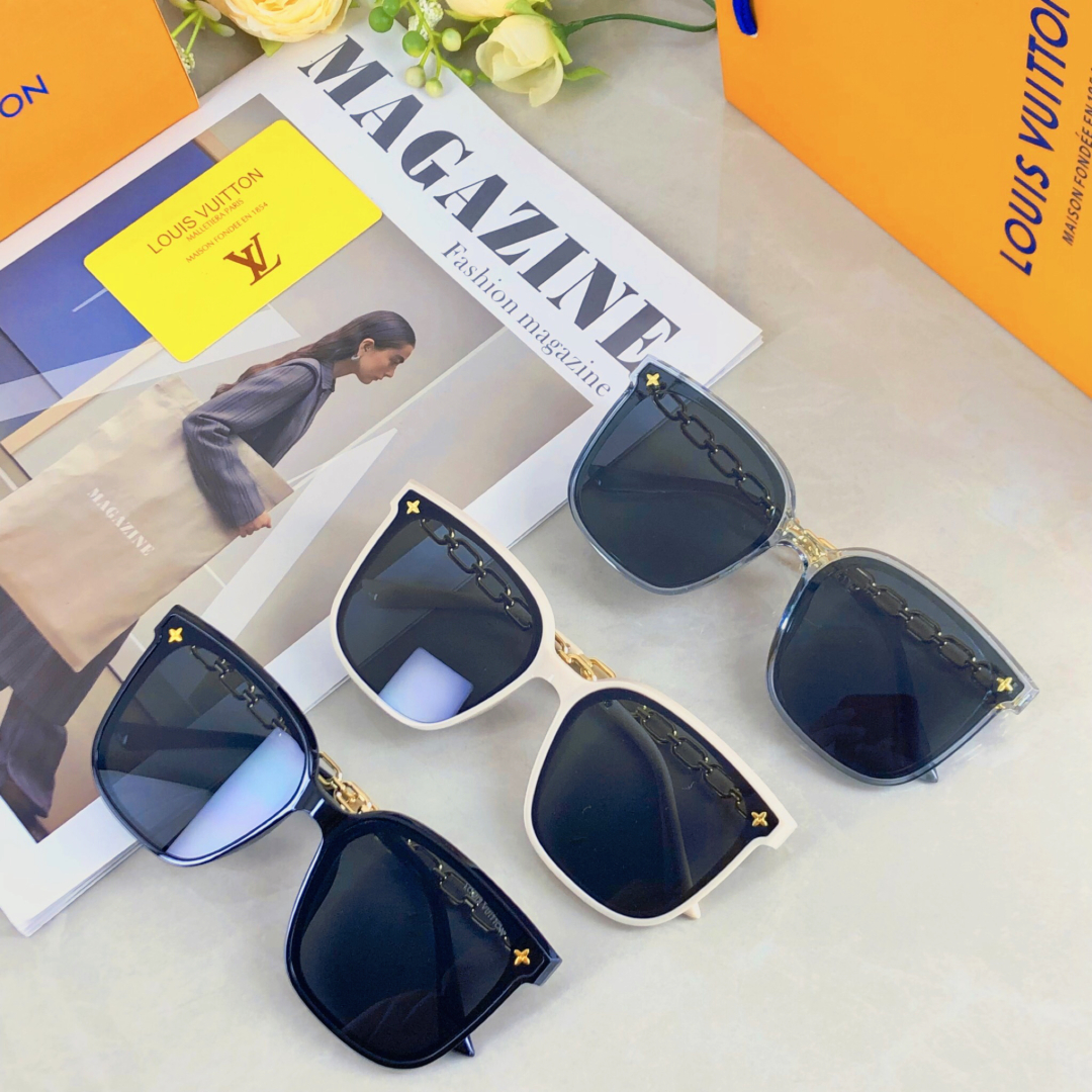 LV metal sunglasses