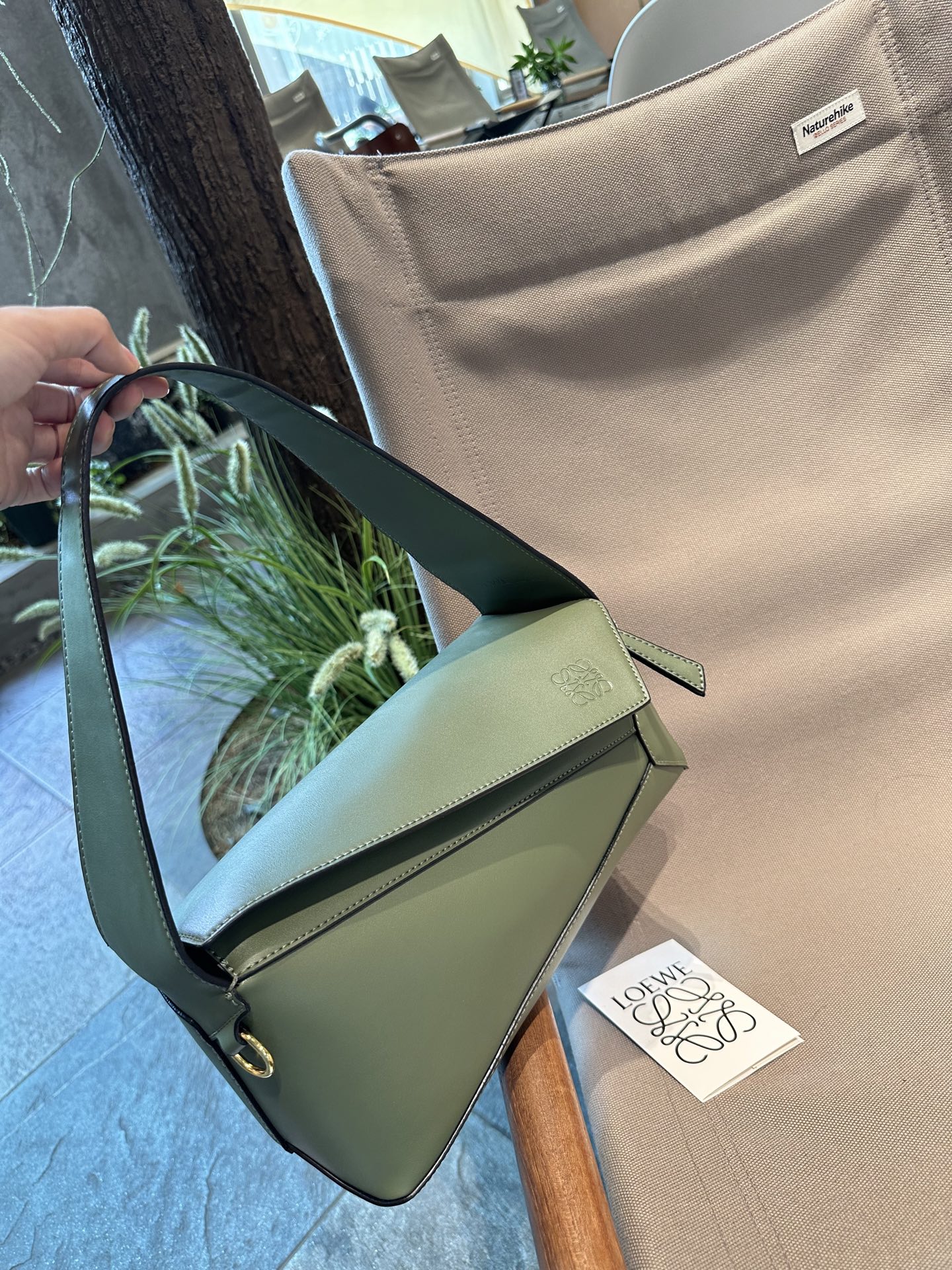 LOEWE PuzZIe underarm bag