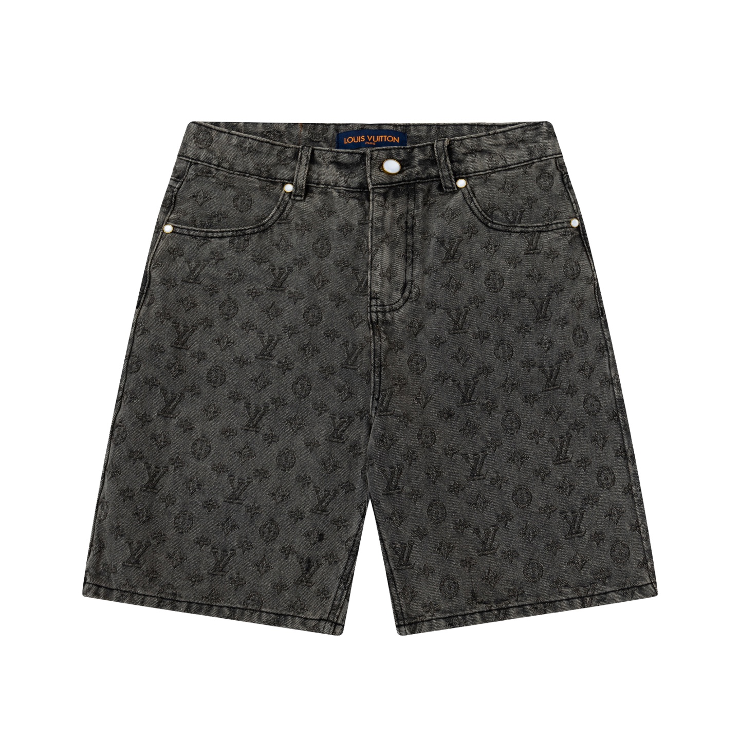 LV Louis Vuitton 25SS denim shorts pants