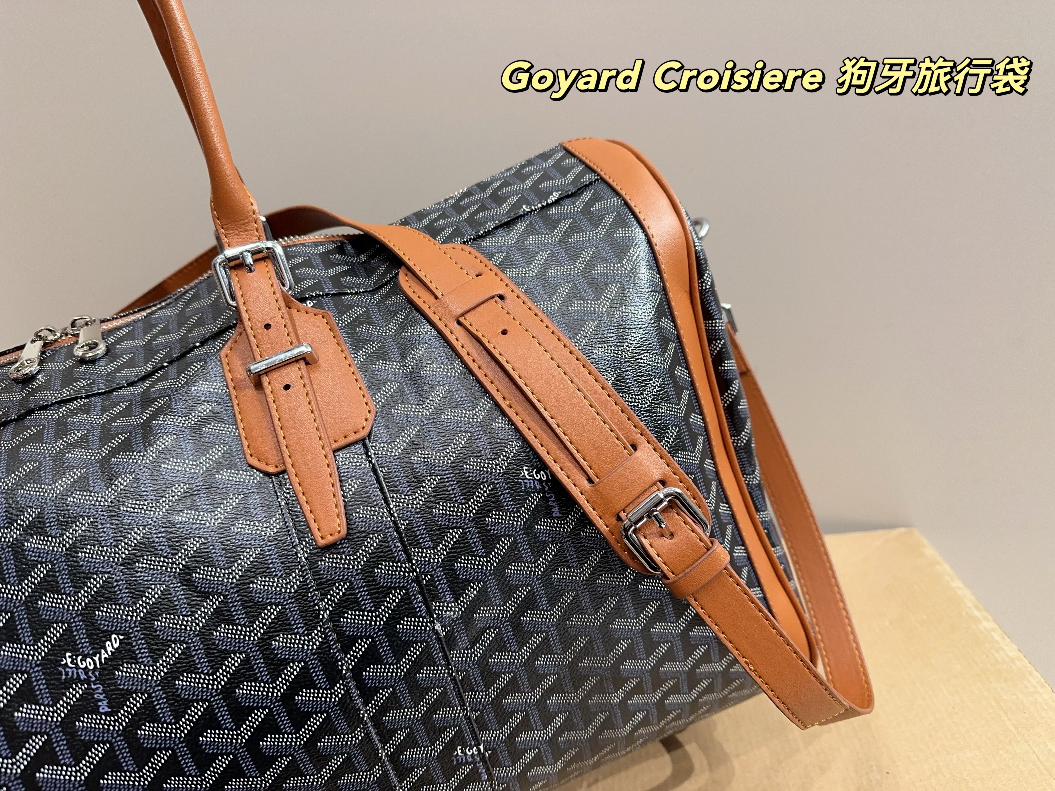 Goyard Croisiere  Travel Bag