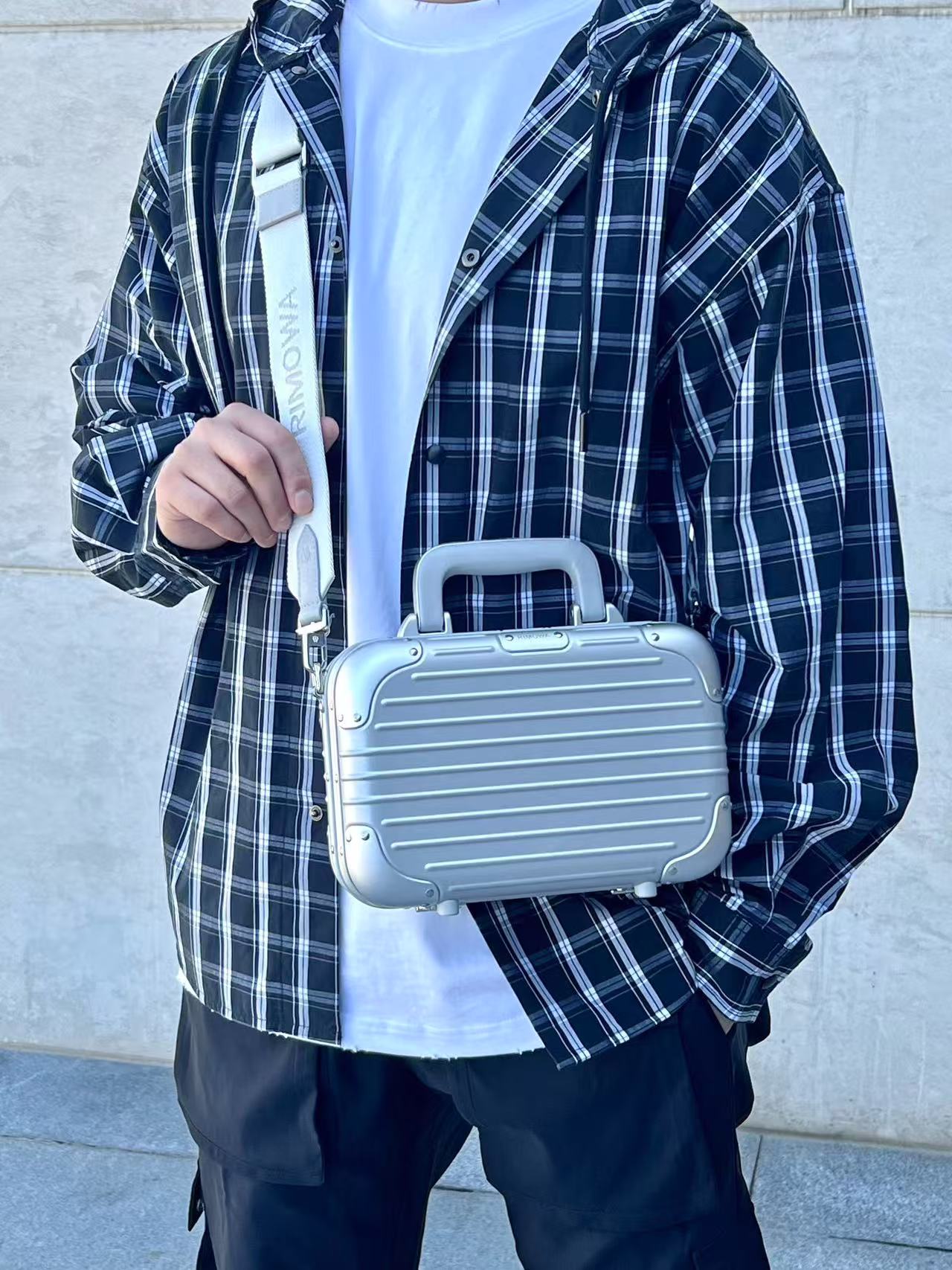 RIMOWA hand-held crossbody suitcase