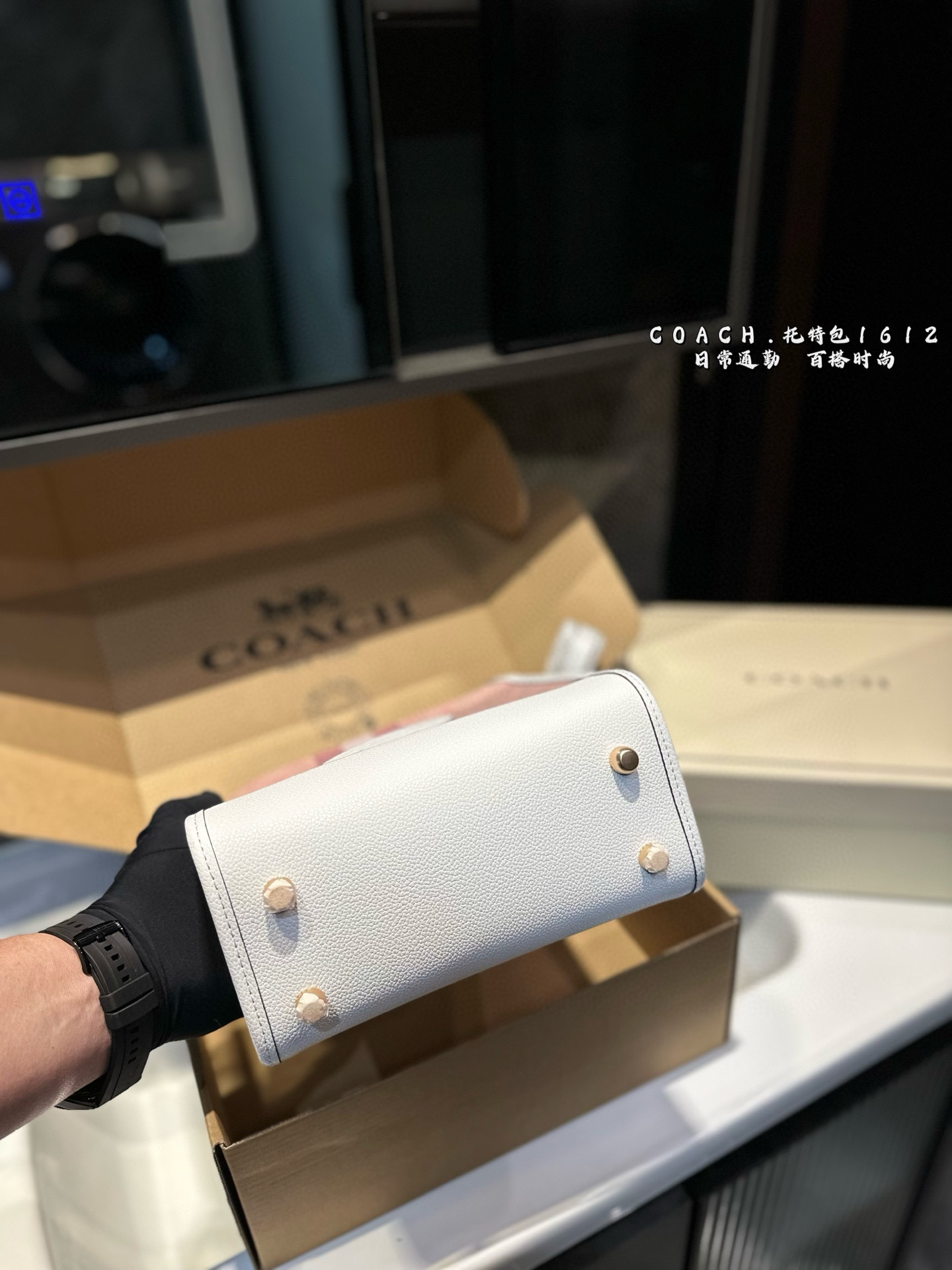 COACH DEMPSEY tote handbag