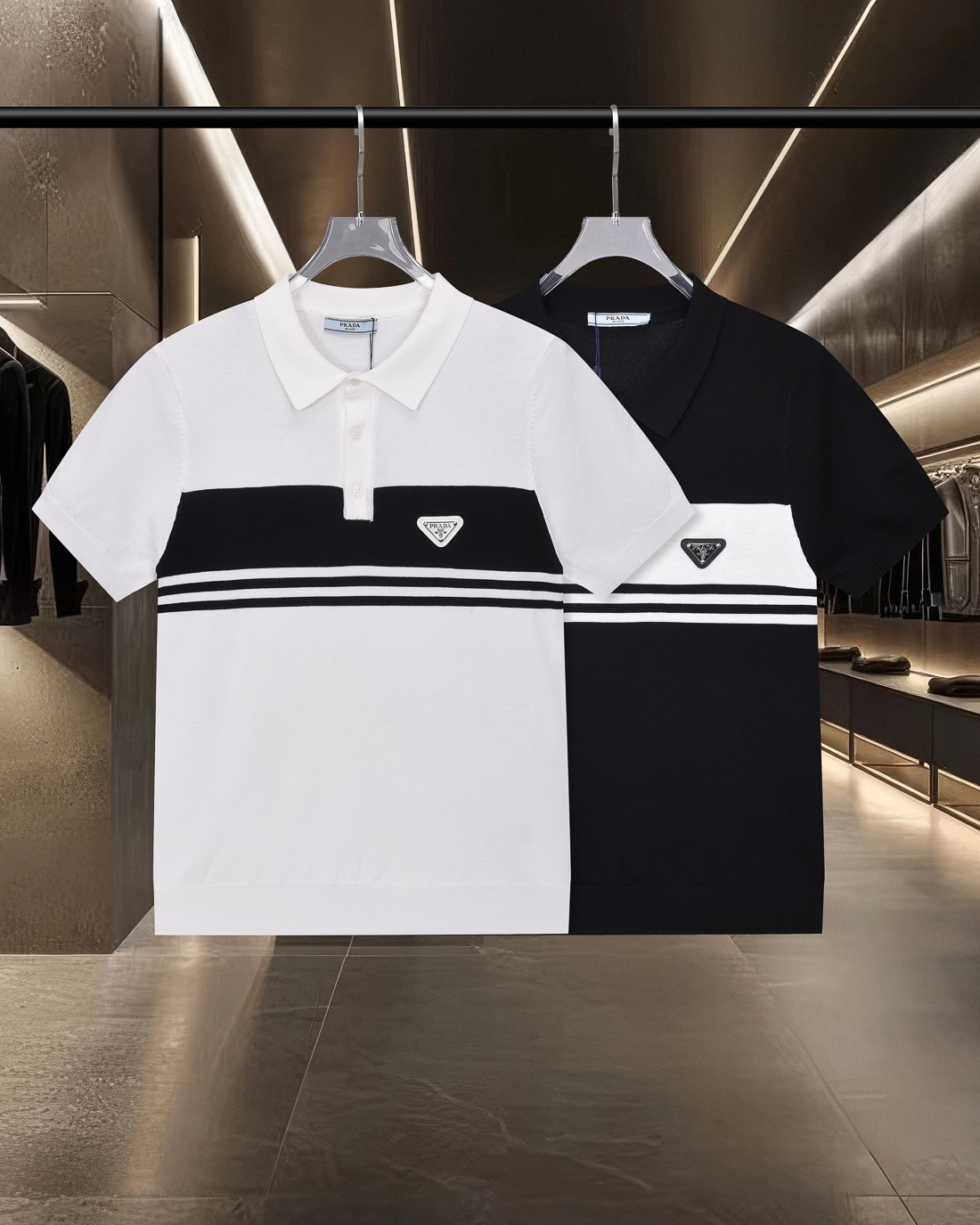 Prada high quality polo T-shirt