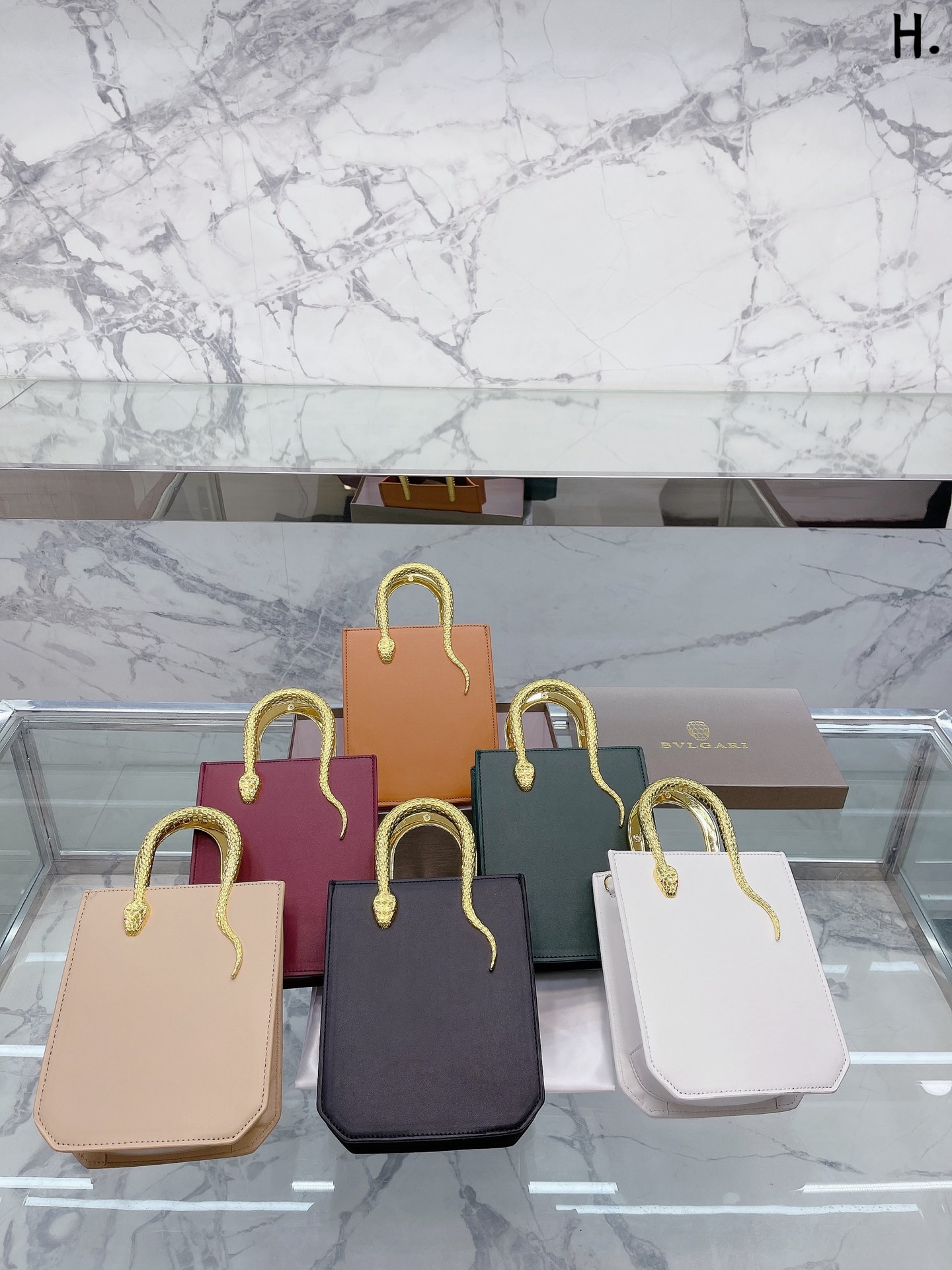 Bvlgari SERPENTINE POUCH handbag shoulder bag