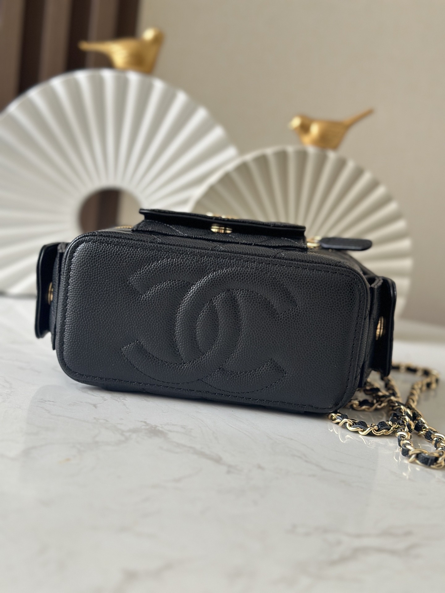 Top version chanel 23k box bag