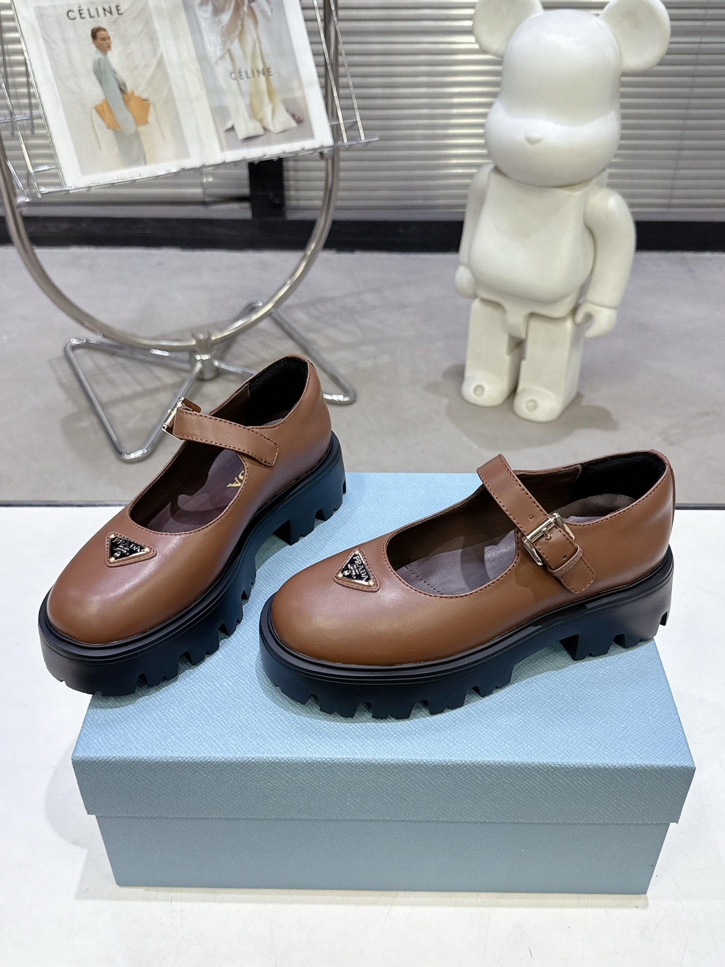 Prada 25ss High-heel Mary Jane shoes