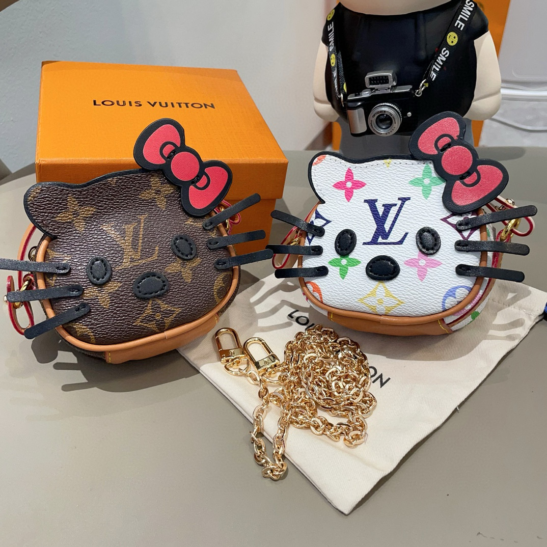 LV Kitty Wallet
