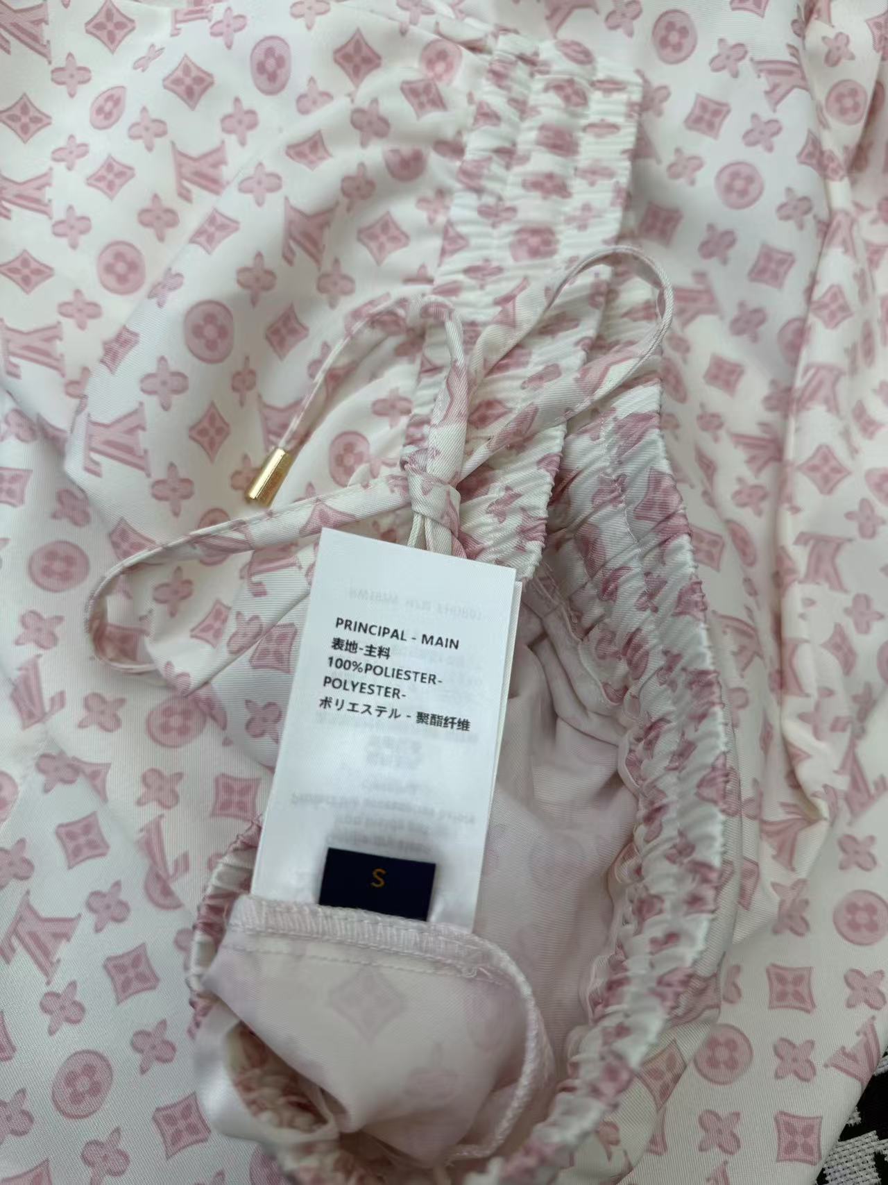 LV monogram shirt and trousers