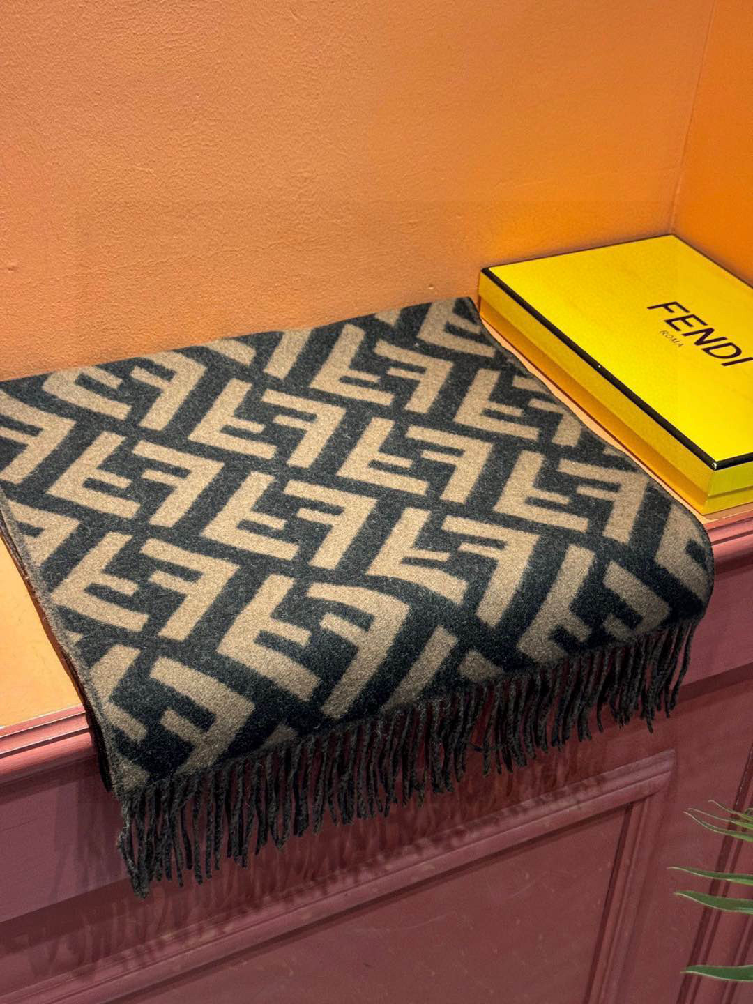 Fendi cashmere scarf
