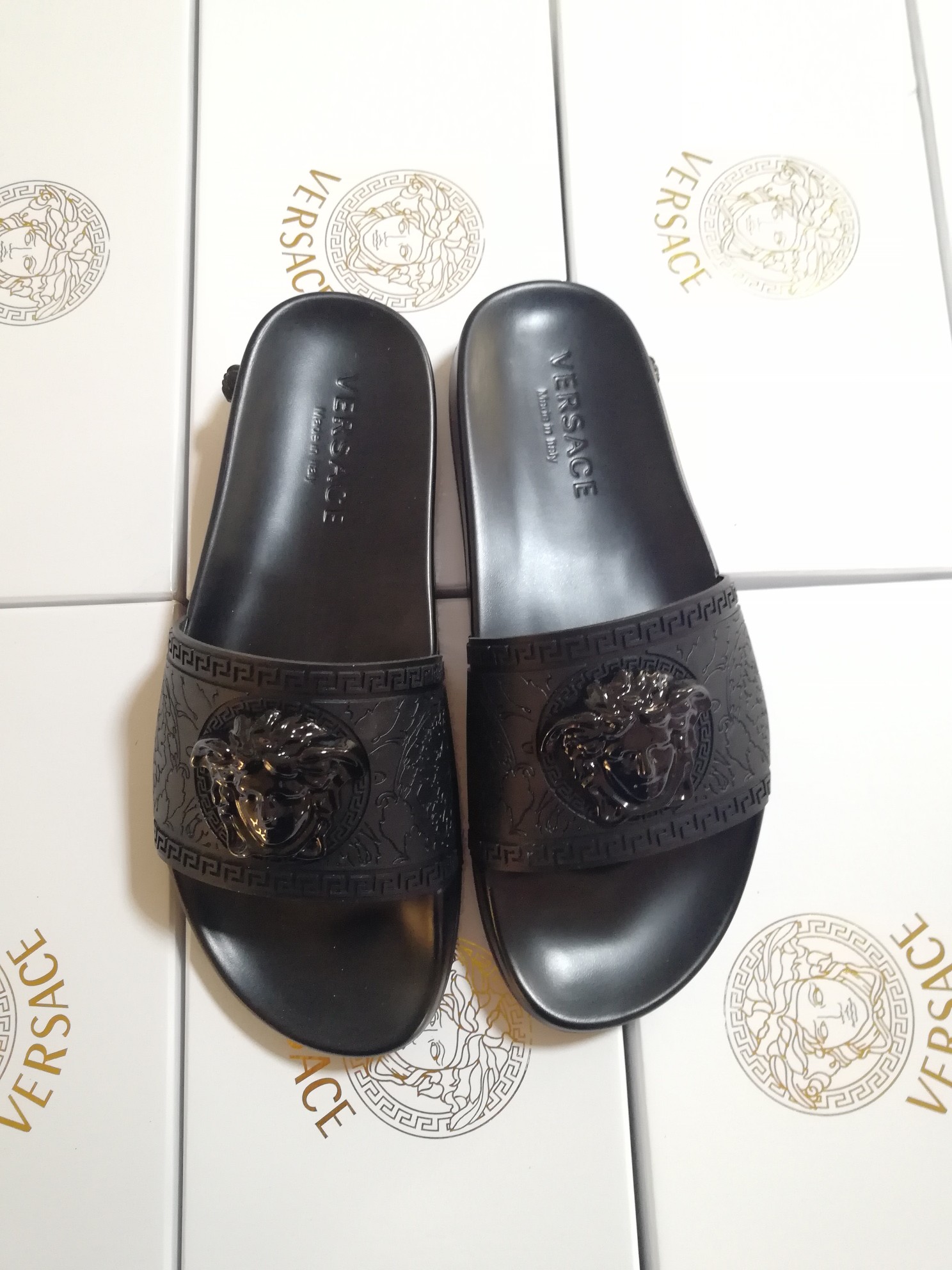 VERSACE New slippers, men's and women's sandals