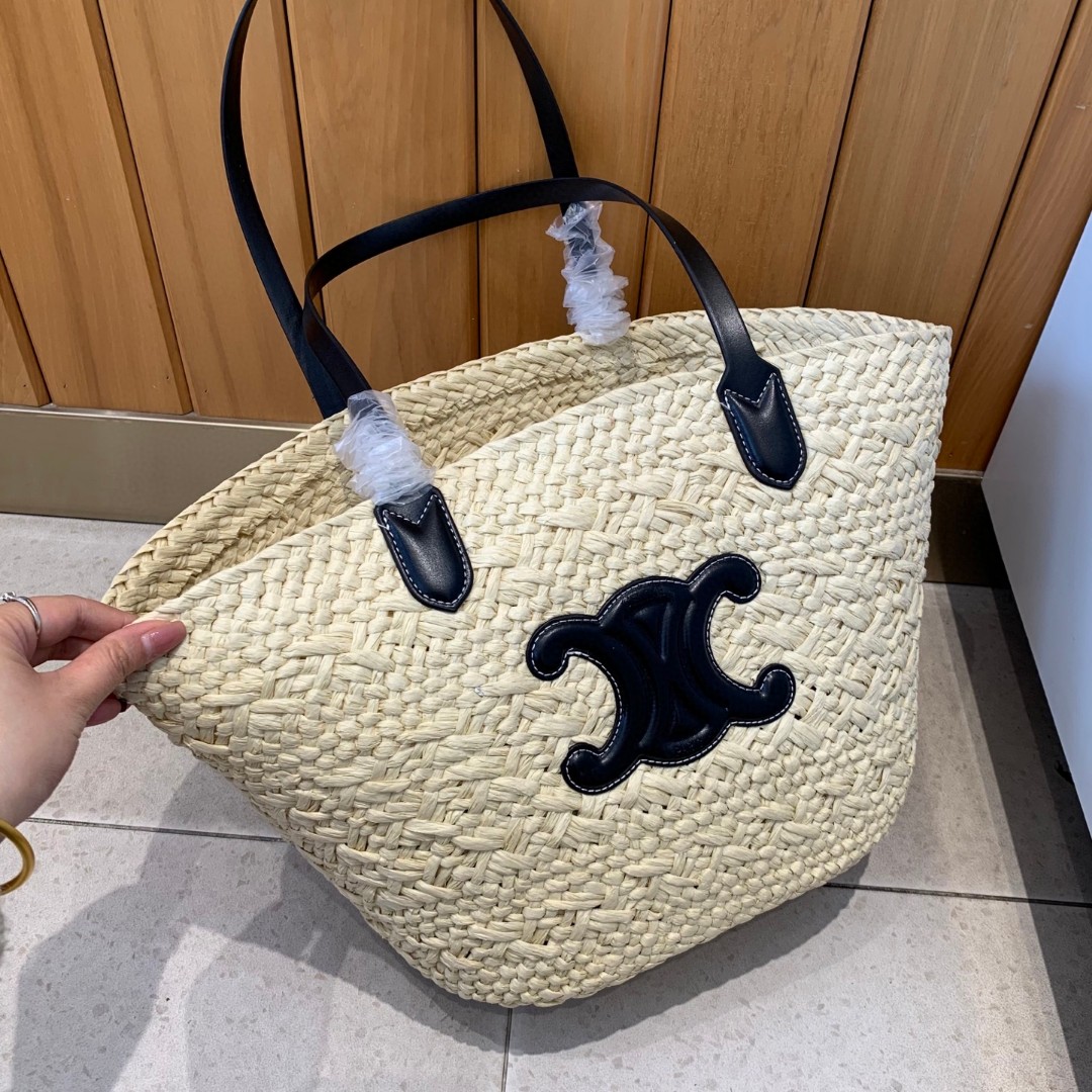 Celine Woven Bag Rafi Grass Handmade Bag