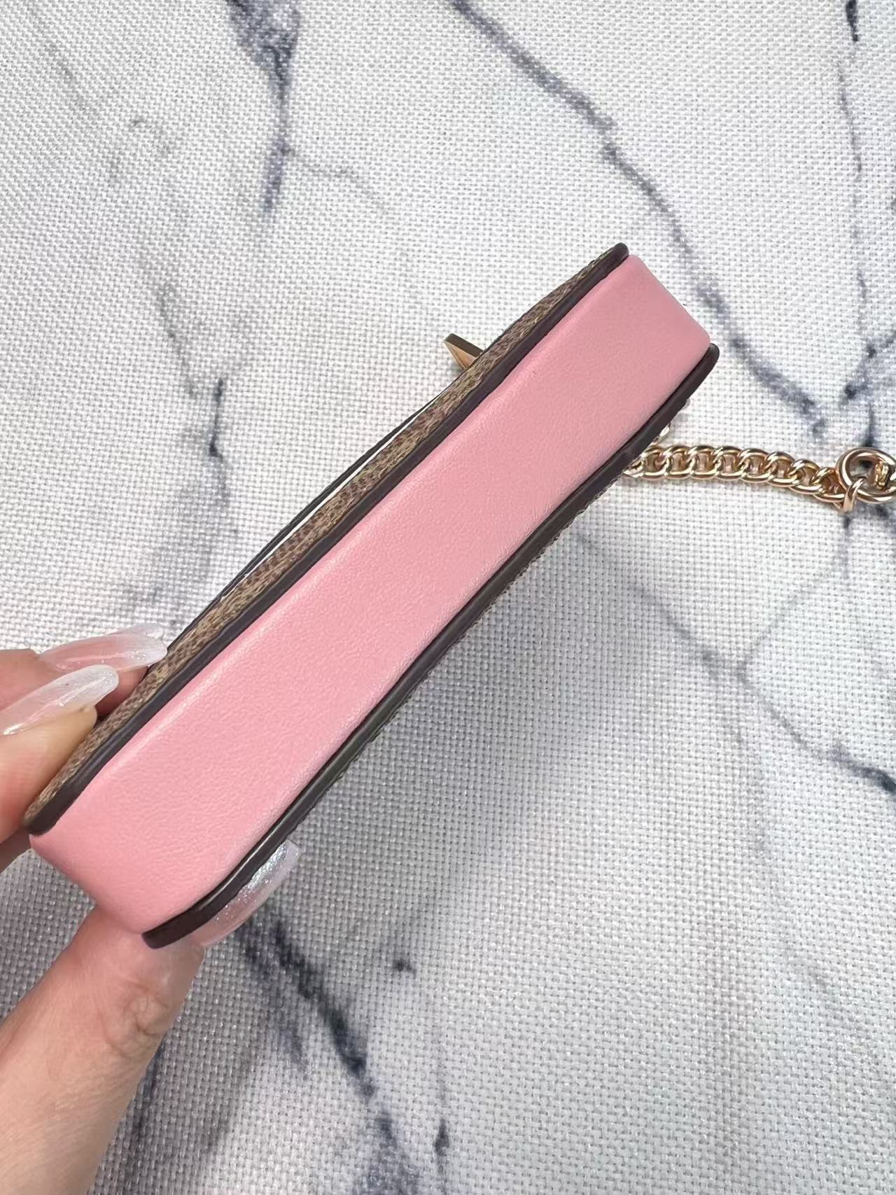 Coach chain small card case