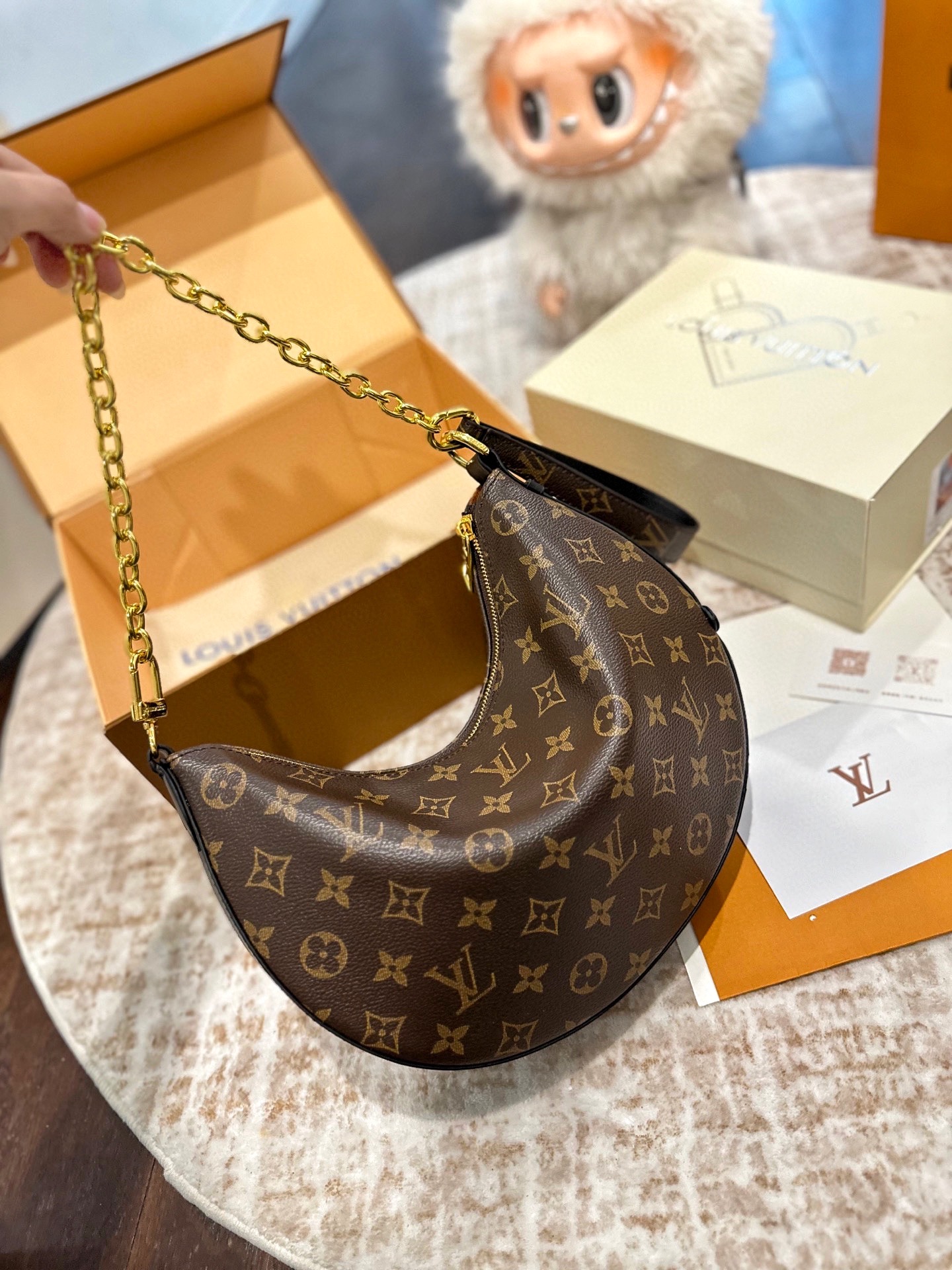 LV Cookie BB Chain Cookie Bag