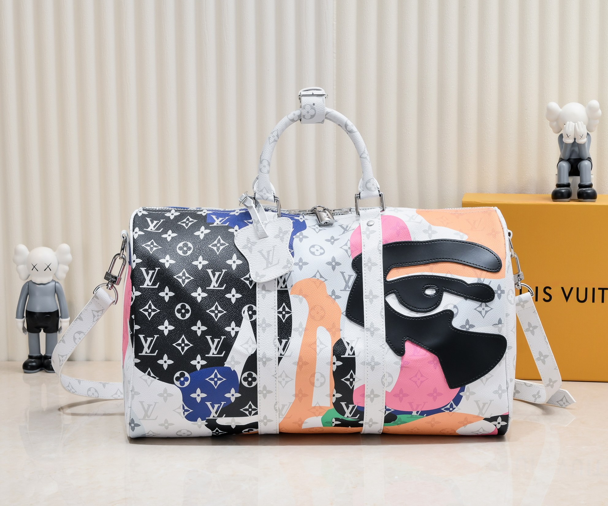 LV Keepall Bandoulière55 Portrait Monogram bag