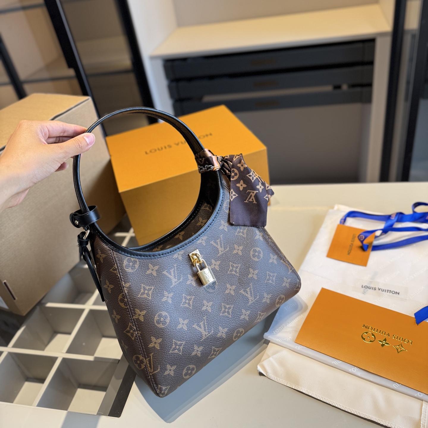 LV The Drop Underarm bag