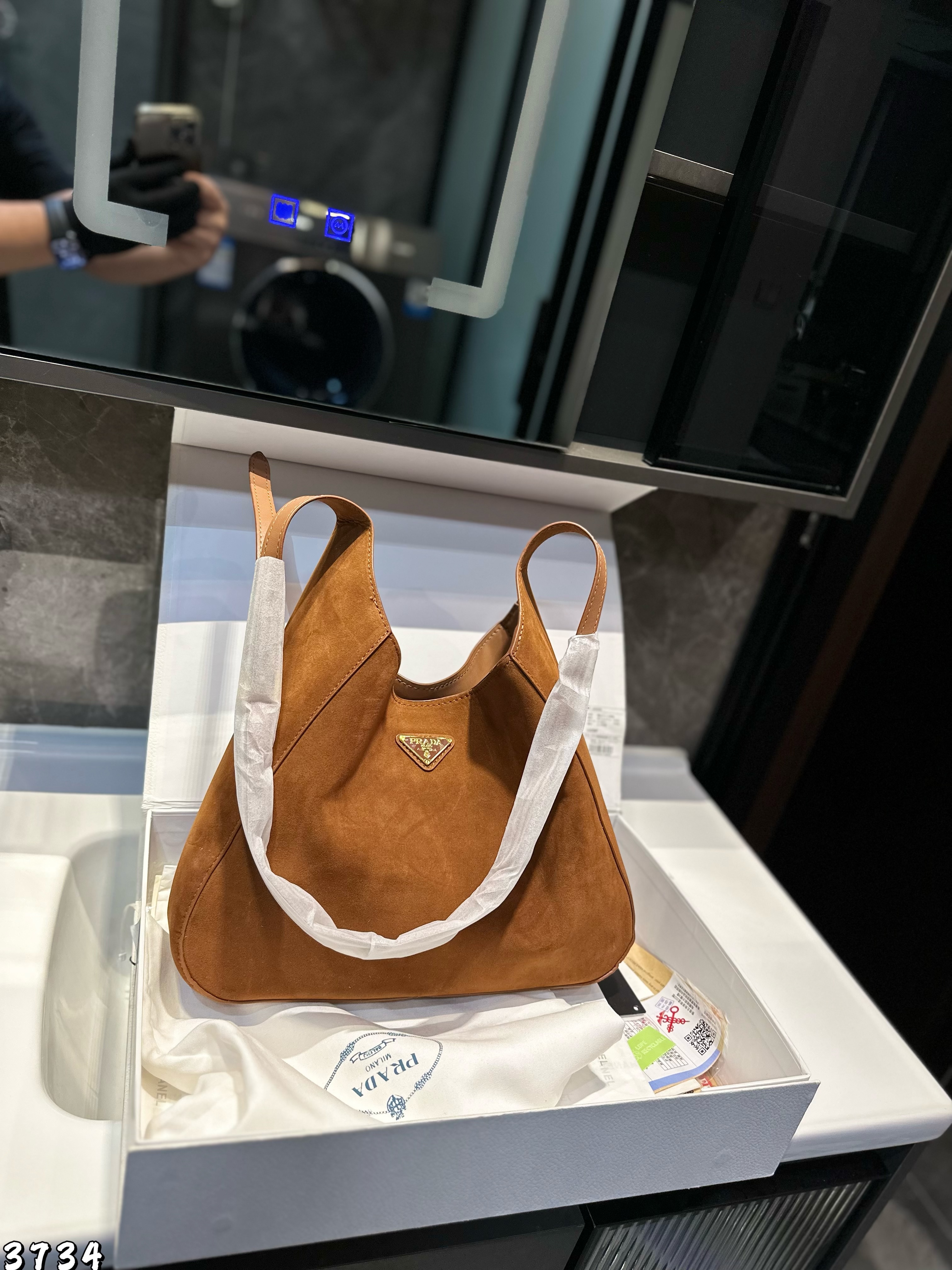 Prada 24 Tote Shopping Bag