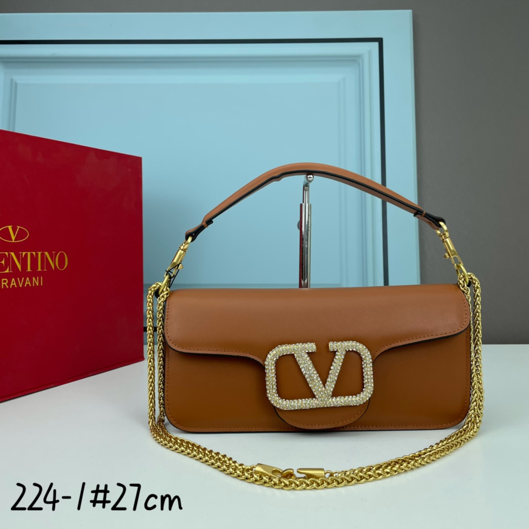 VALENTINO LOCÒ VLogo Signature chain shoulder bag