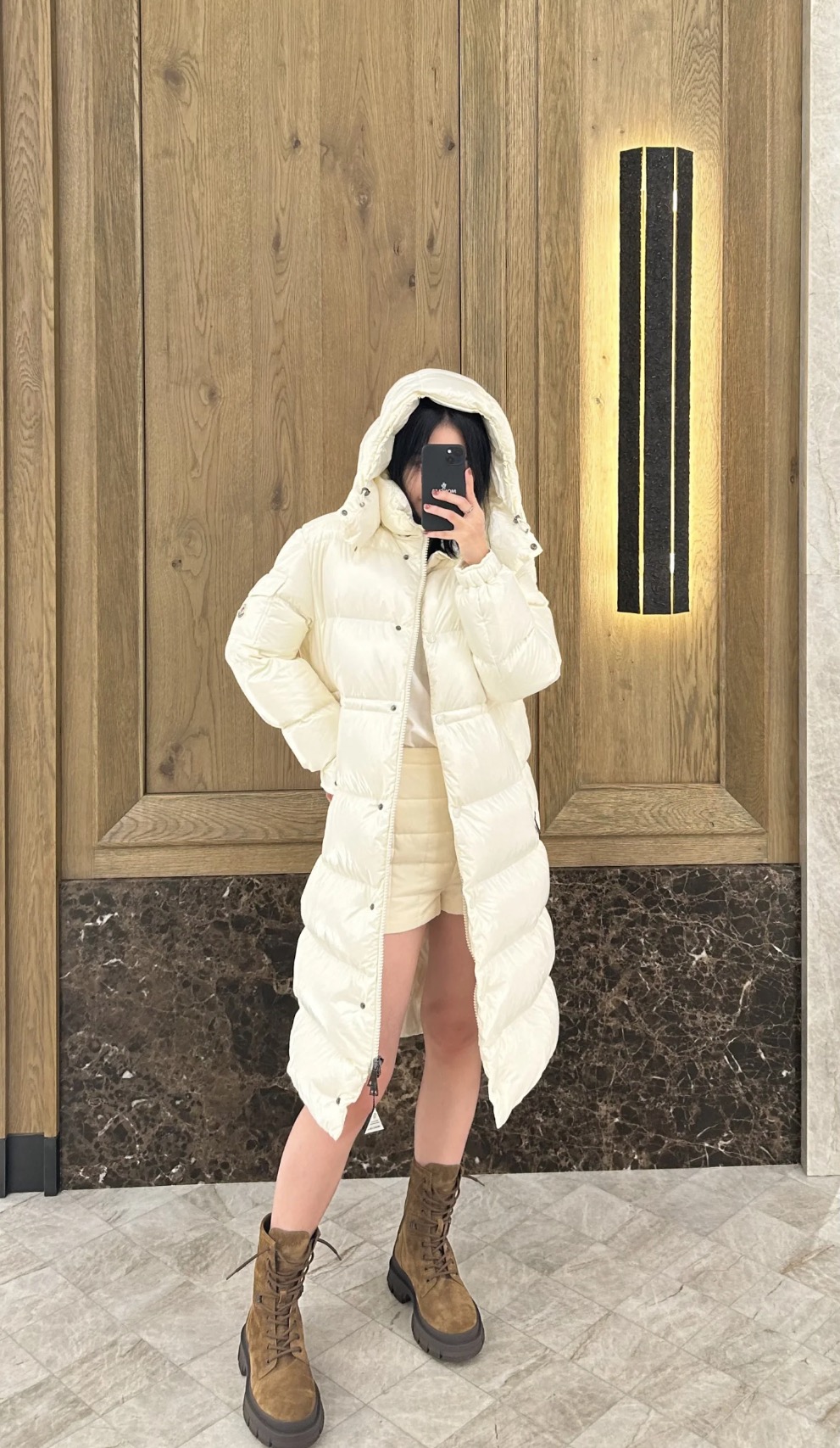 Moncler Cavettaz Long down jackets coats