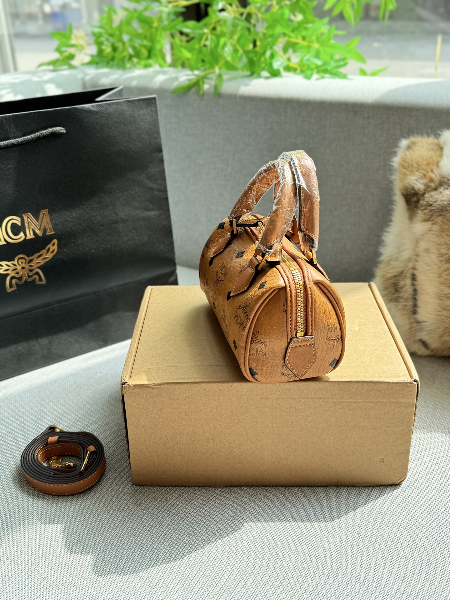 MCM Boston crossbody shoulder bag