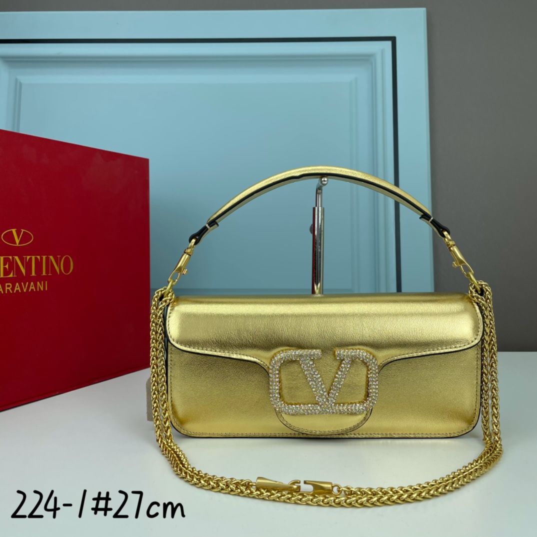 VALENTINO LOCÒ VLogo Signature chain shoulder bag