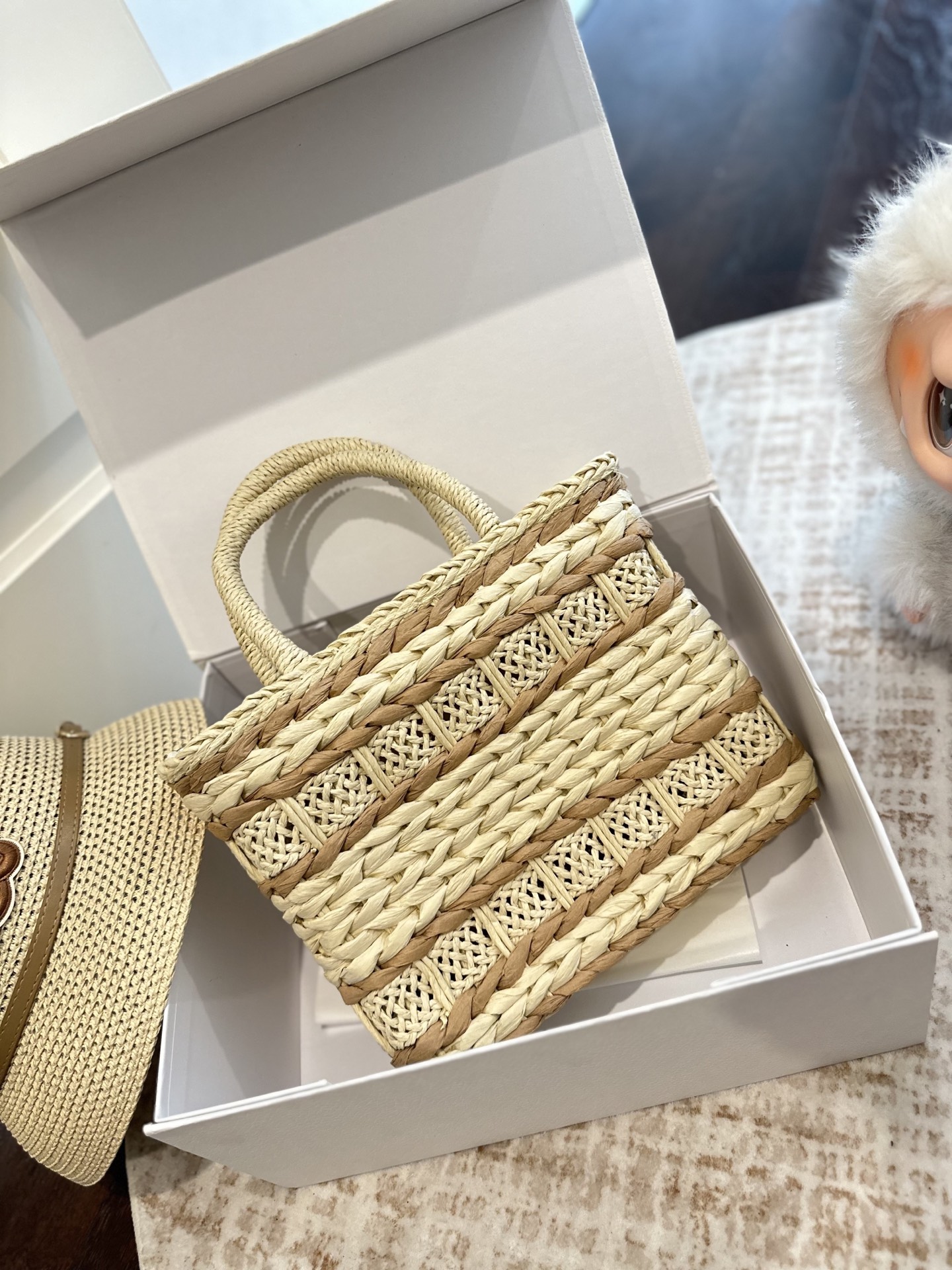 Celine straw woven bags and hats