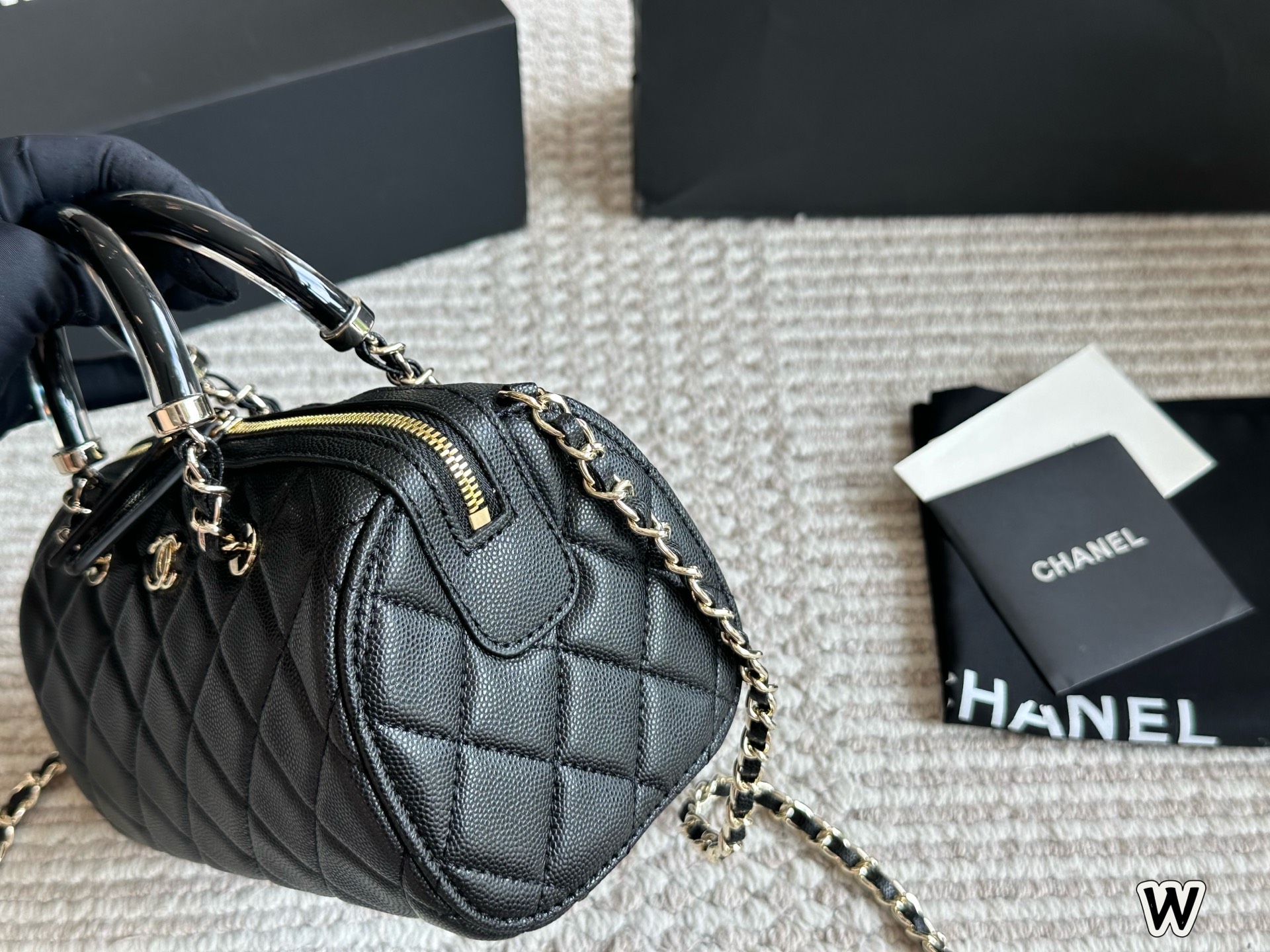 Chanel Boston Bowling Bag