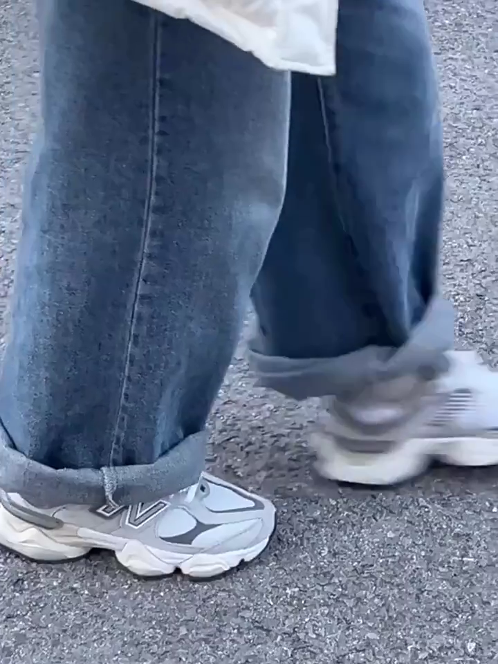 NB9060 fur jogging retro sports running shoes low top anti-slip wear-resistant casual shoes