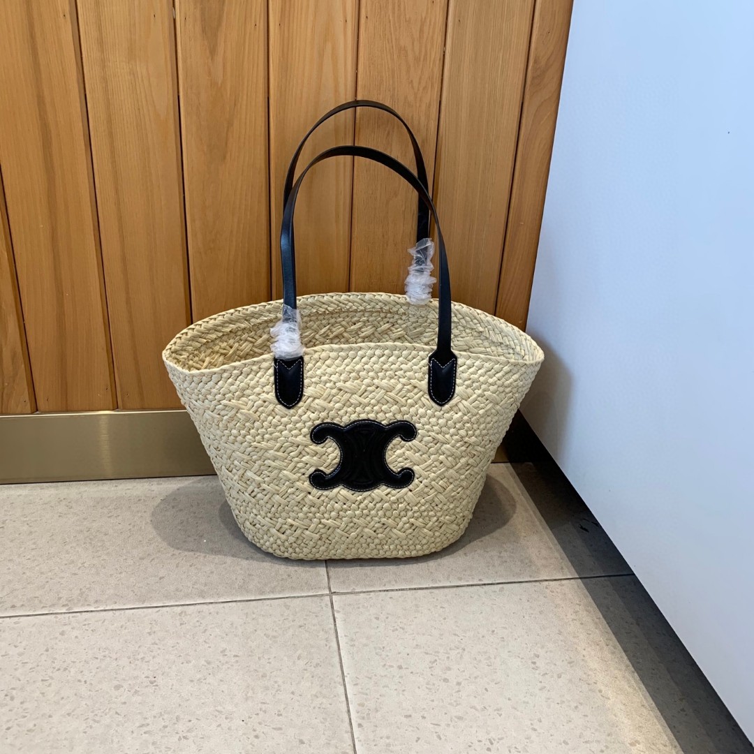 Celine Woven Bag Rafi Grass Handmade Bag