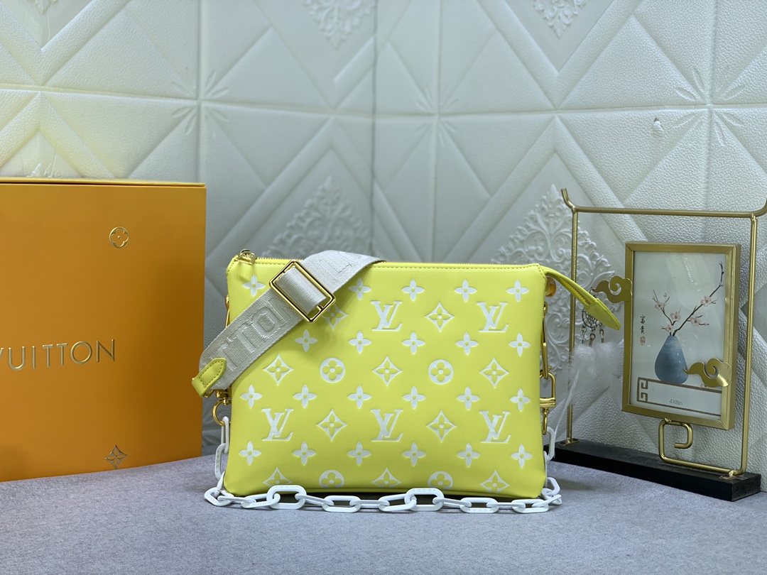 LV Coussin shoulder chain handbag
