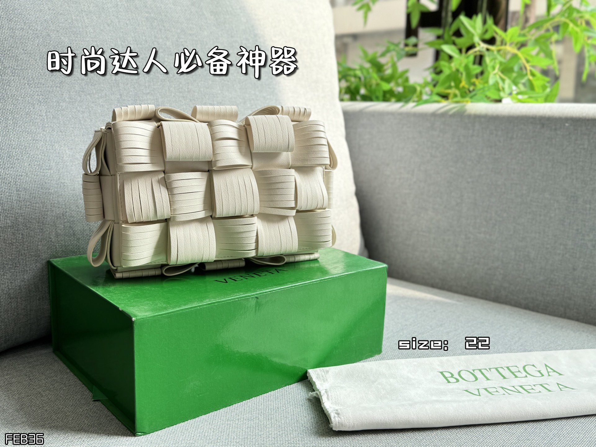 Boteaa Veneta CASSETTE Pillow bag