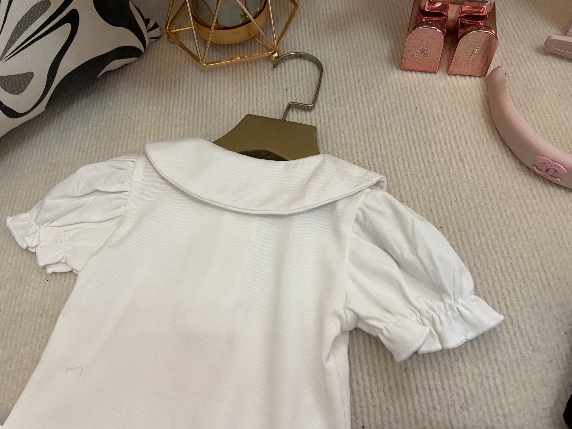 Children's Clothing MiuMiu high-end girls' romper set