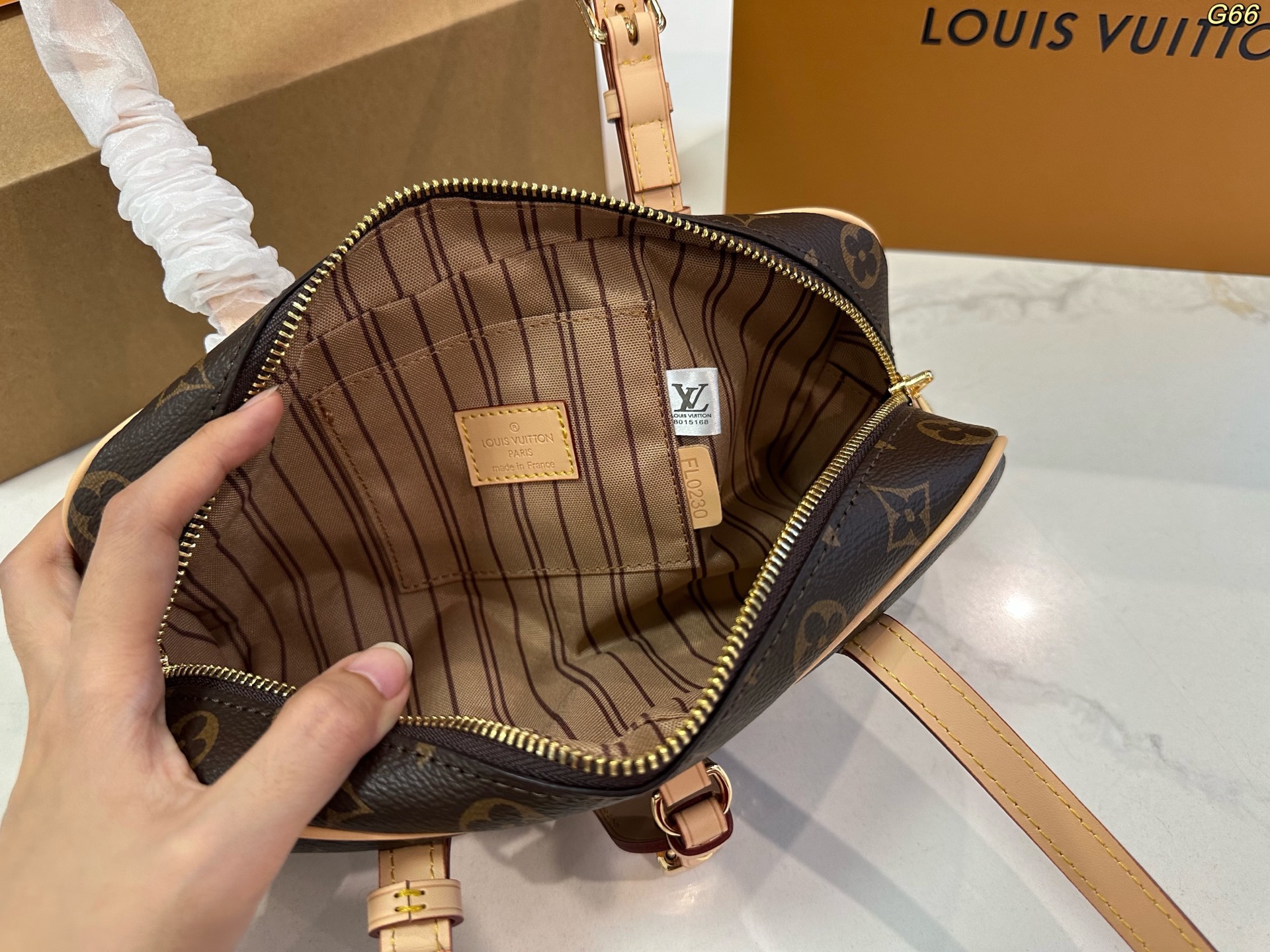 LV Hangon Bowling Bag