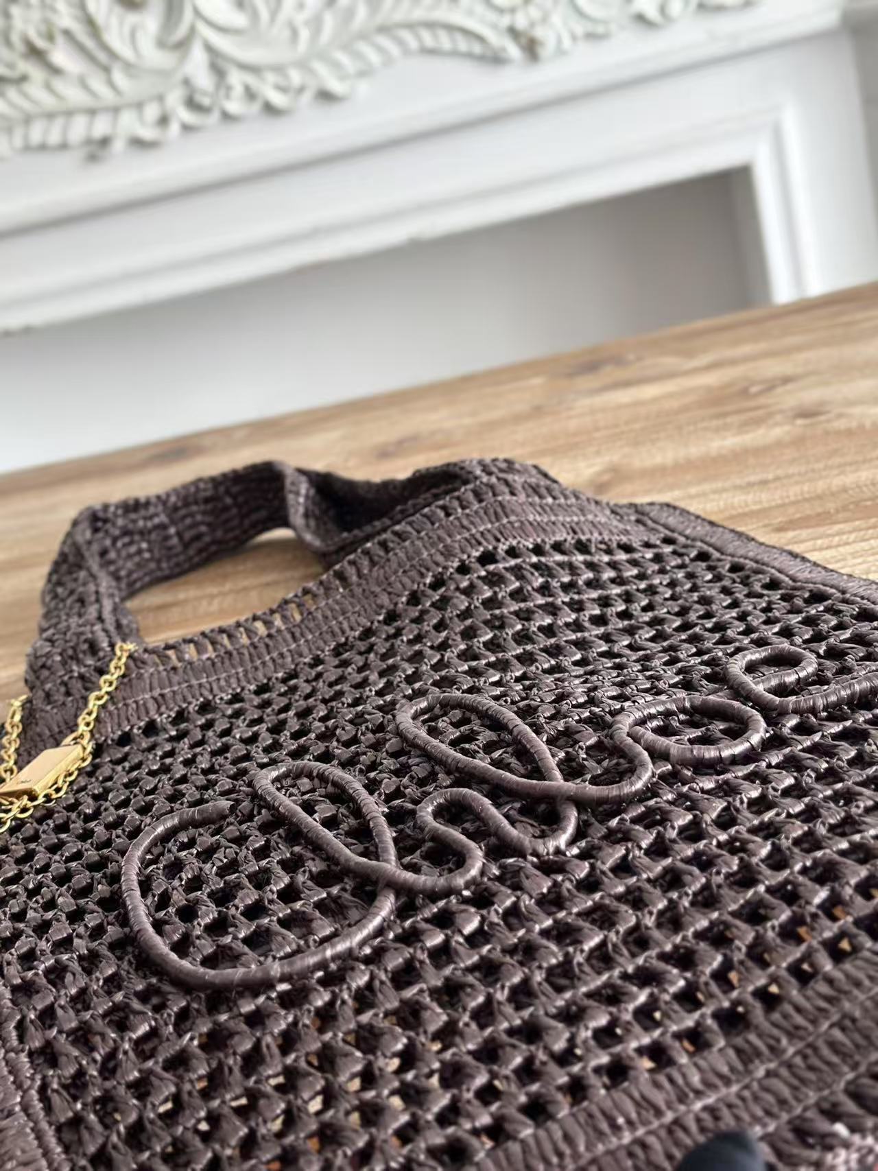 Chloe SUMMER BANANA woven bag 12A quality