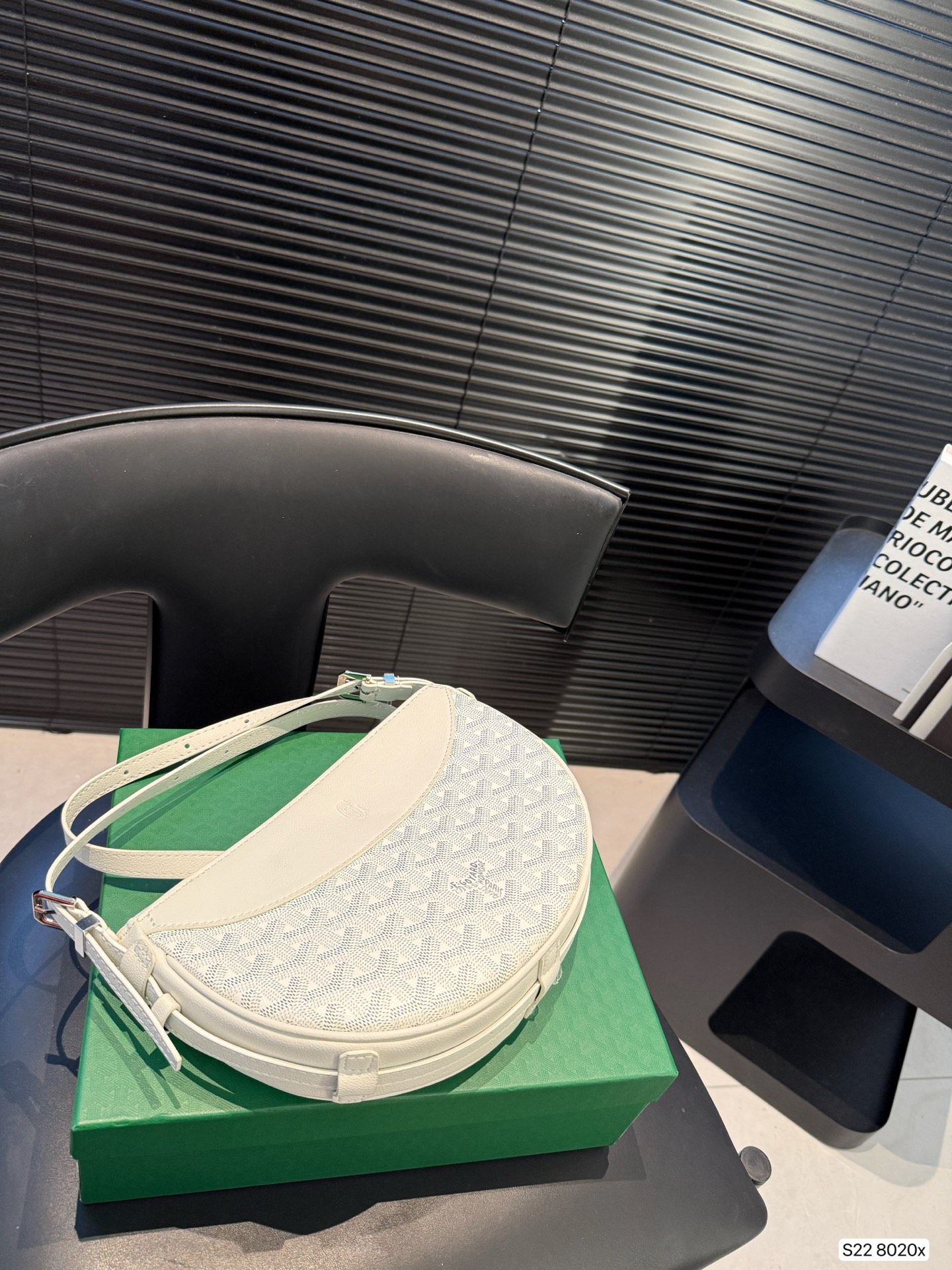 GOYARD semi-circular bag